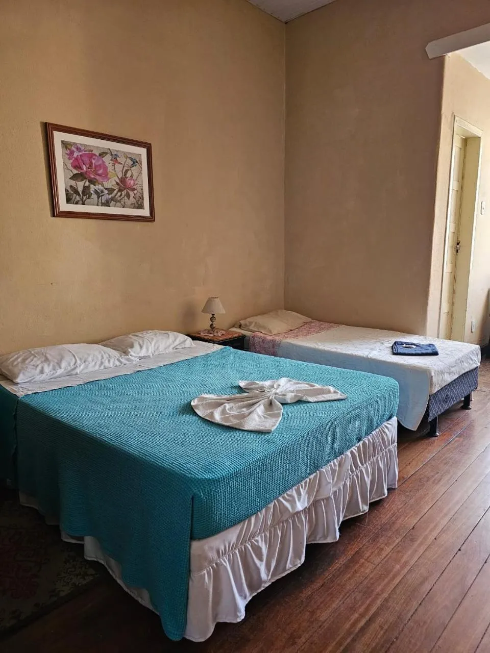 Bed in Varzea Palace Hotel