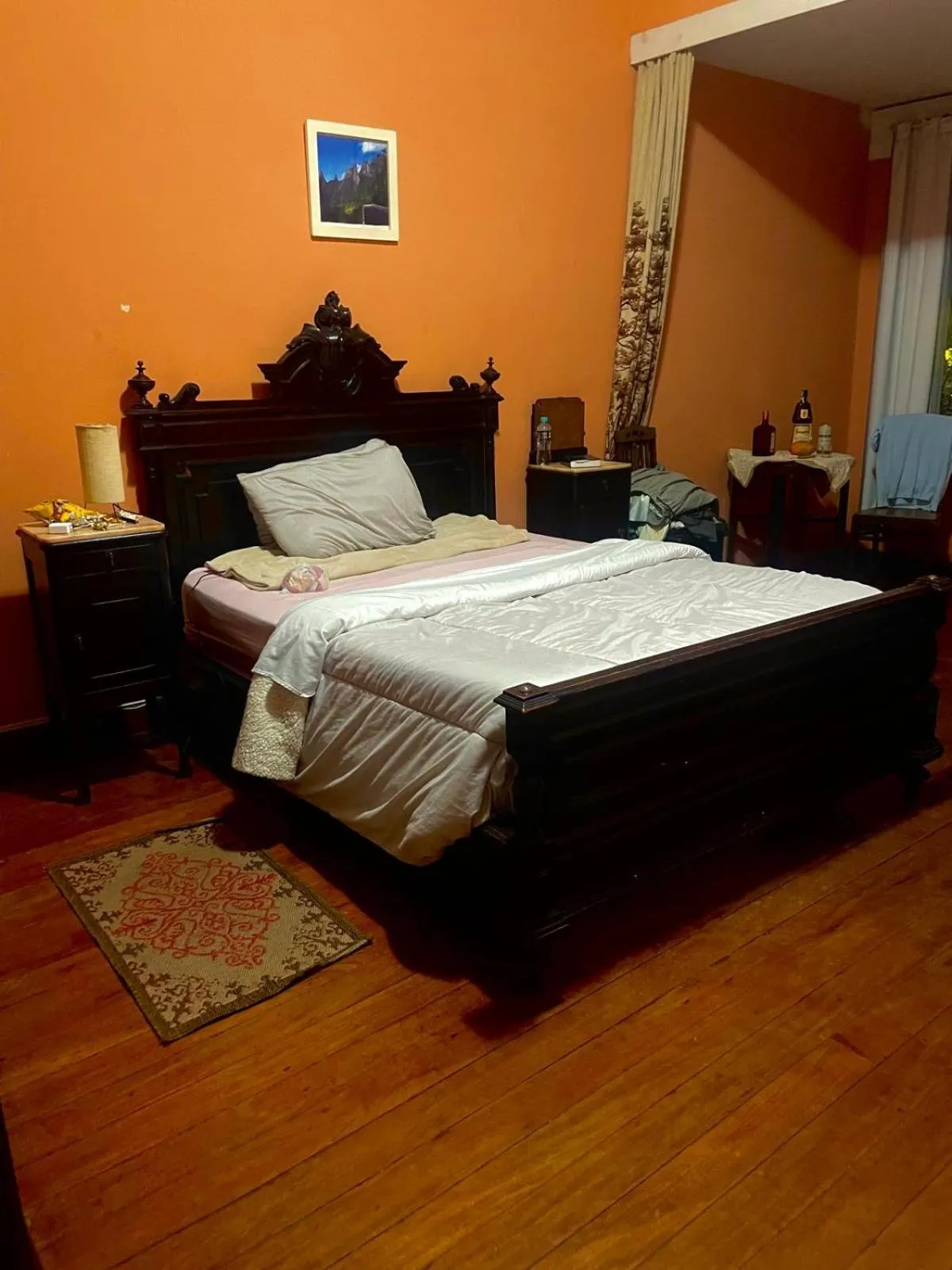 Bed in Varzea Palace Hotel
