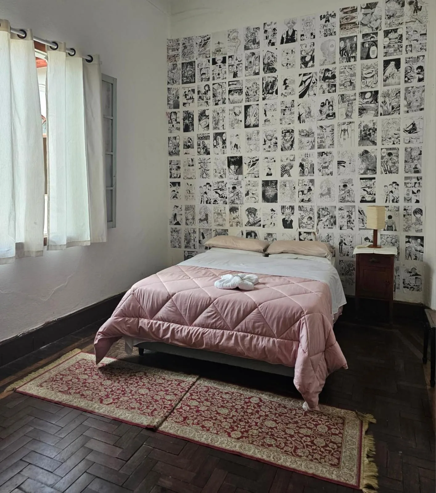 Bed in Varzea Palace Hotel