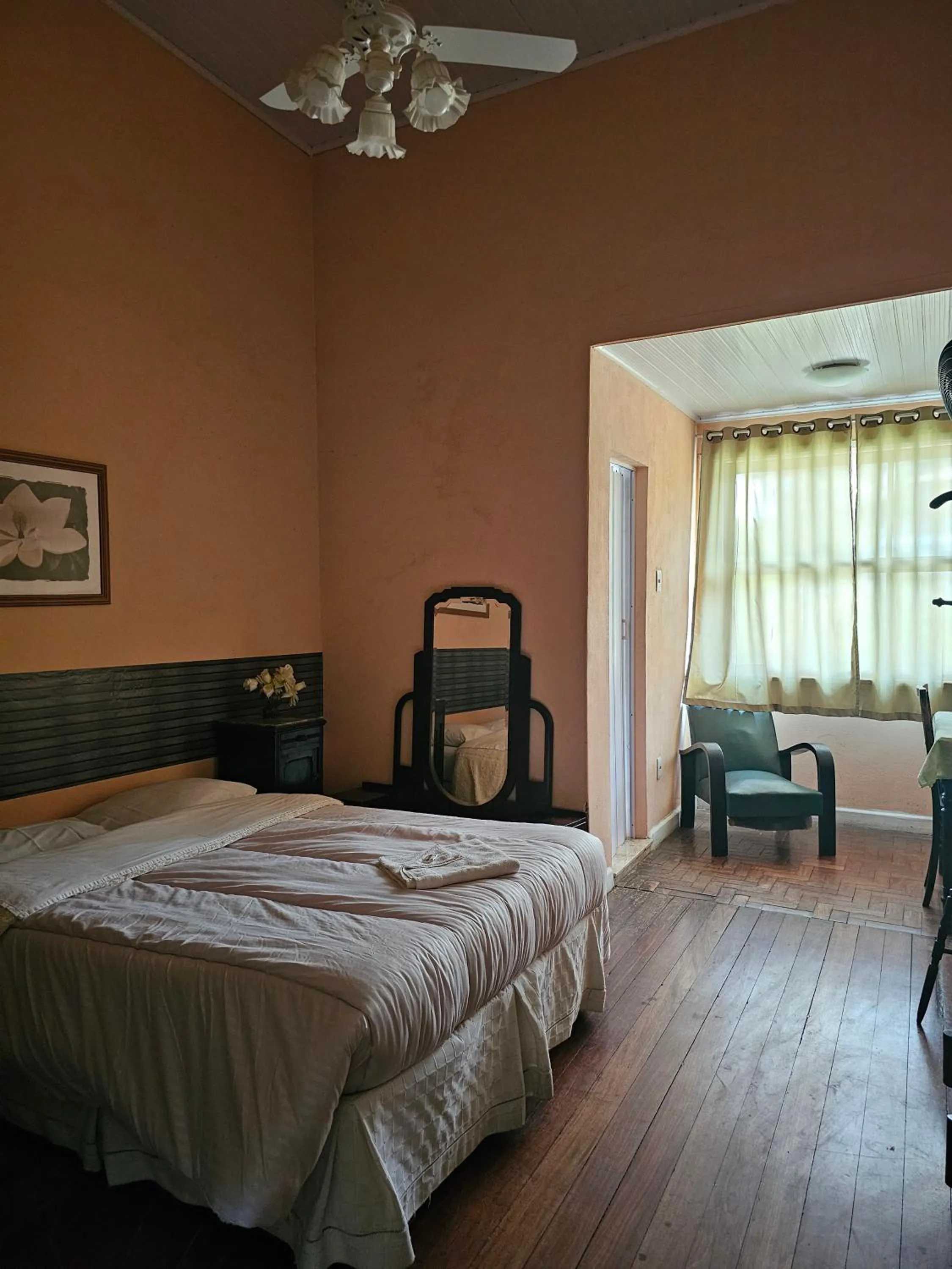 Bed in Varzea Palace Hotel