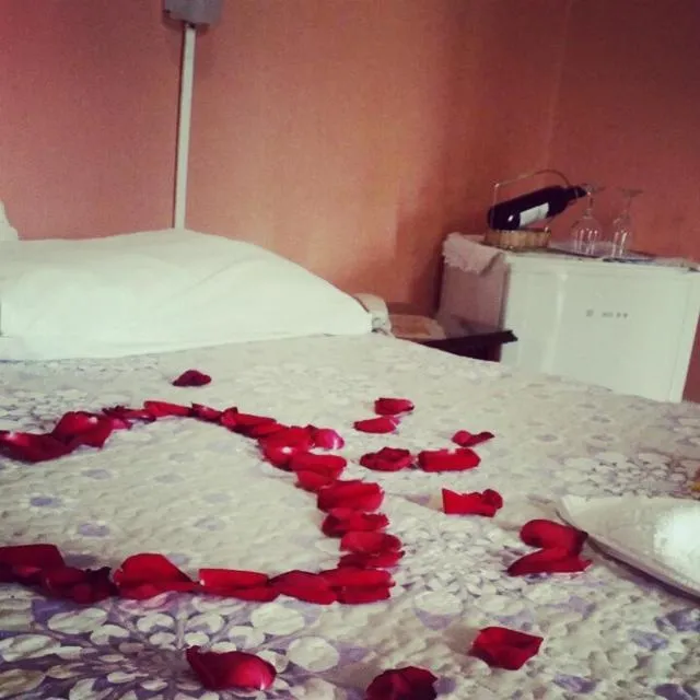 Bed in Varzea Palace Hotel