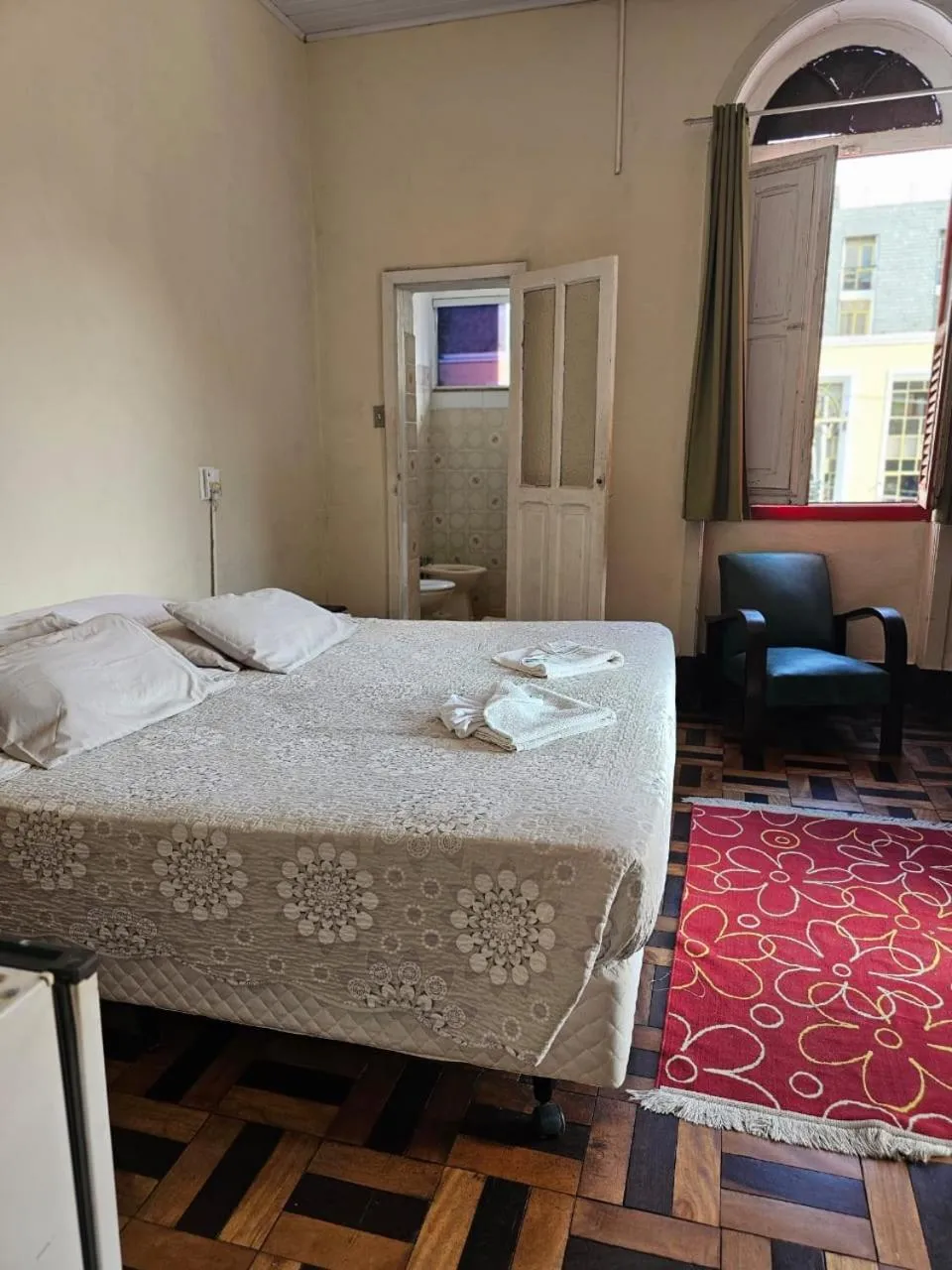 Bed in Varzea Palace Hotel