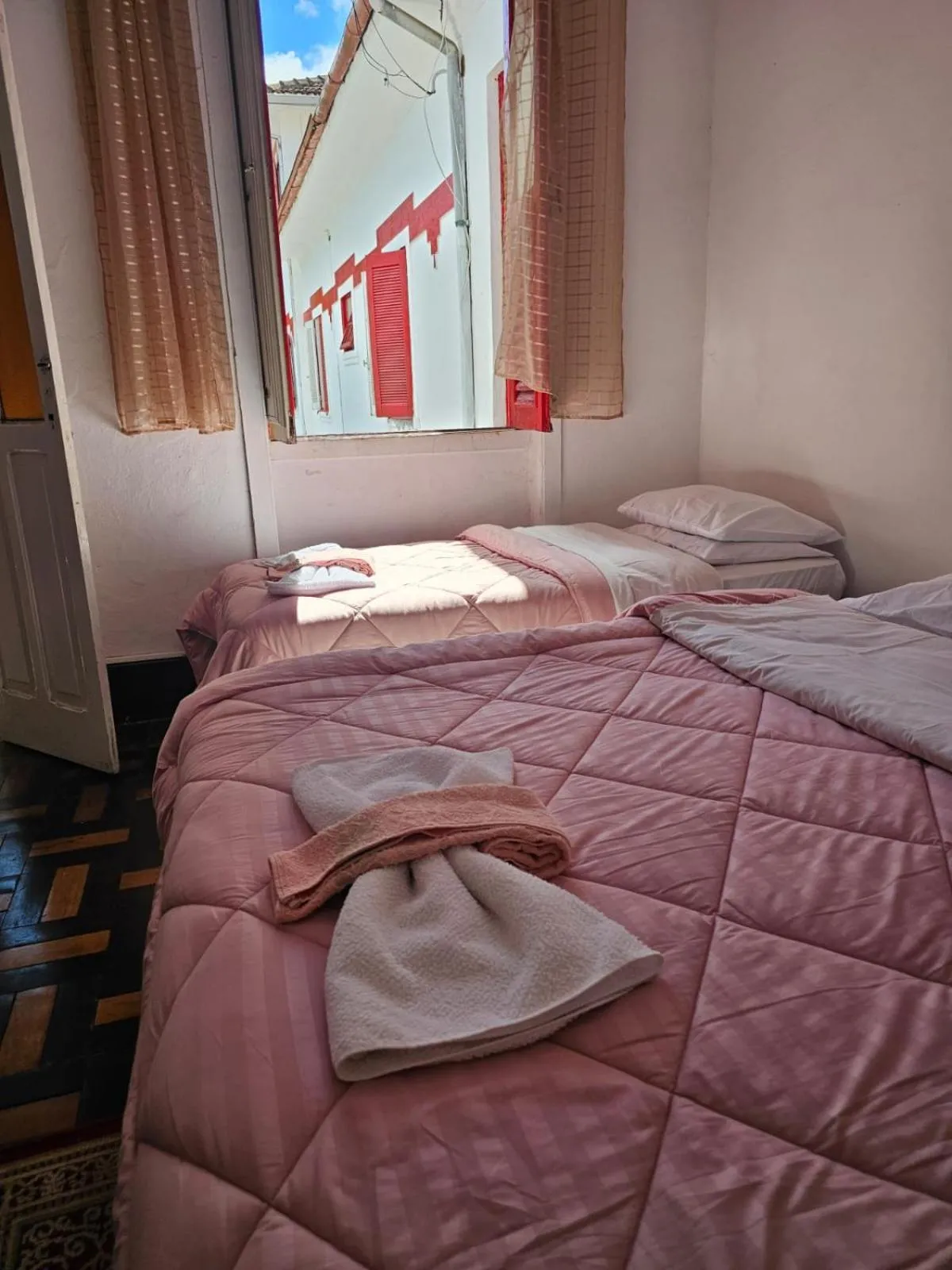 Bed in Varzea Palace Hotel