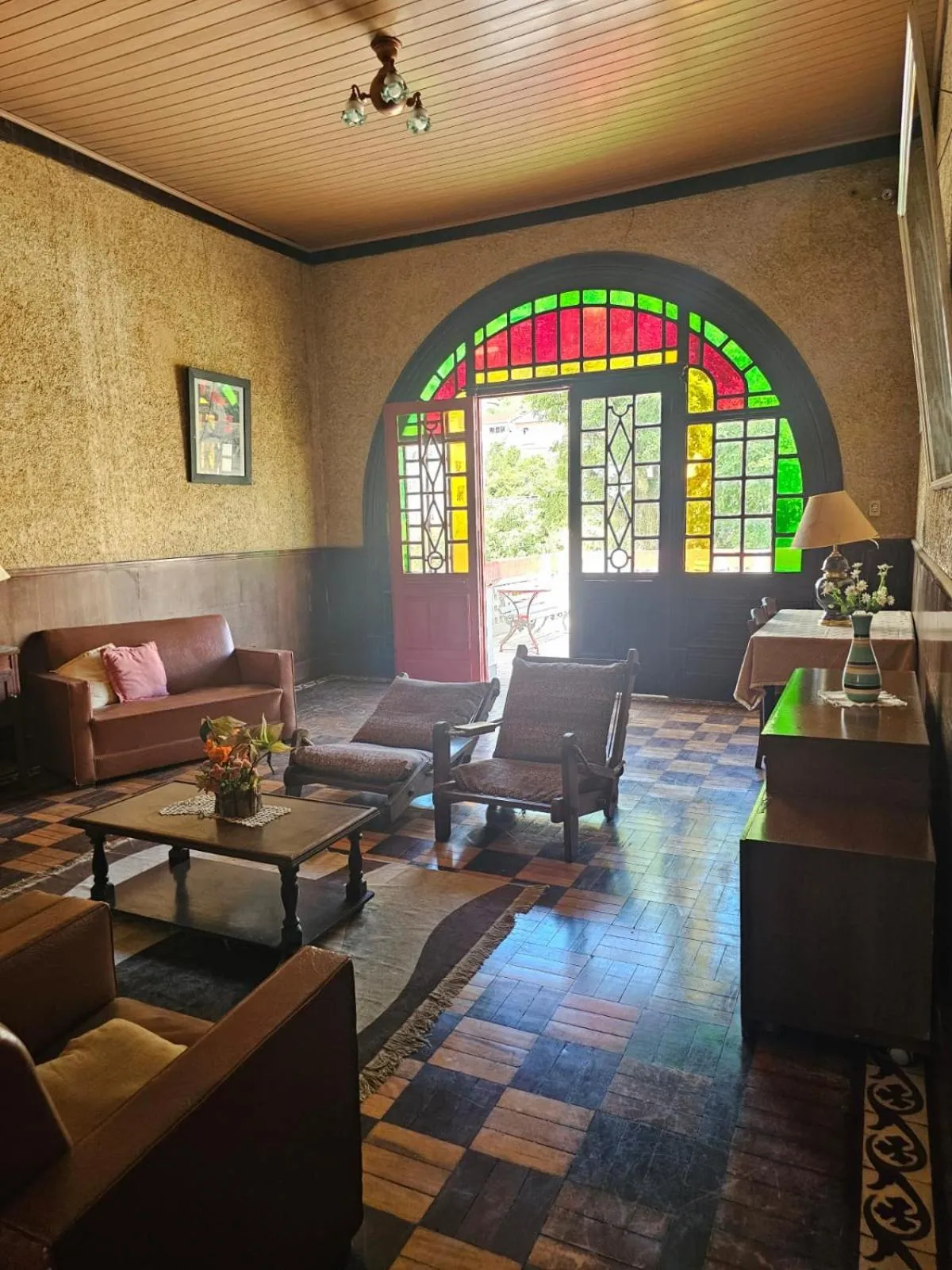 Living room in Varzea Palace Hotel