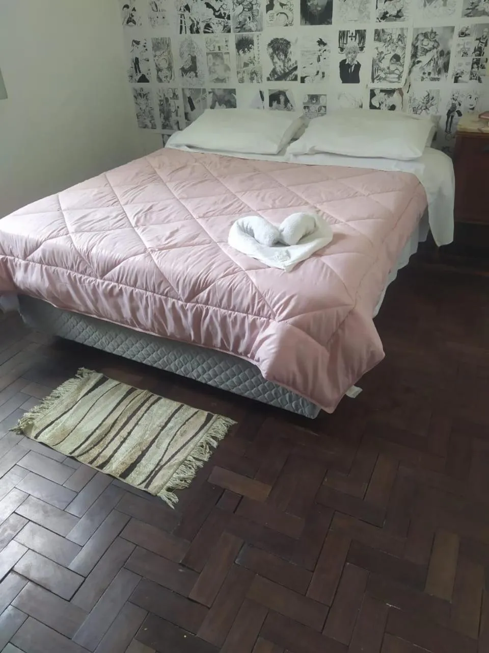 Bed in Varzea Palace Hotel