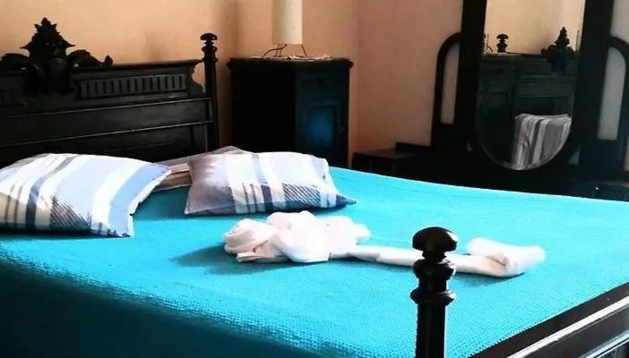 Bed in Varzea Palace Hotel