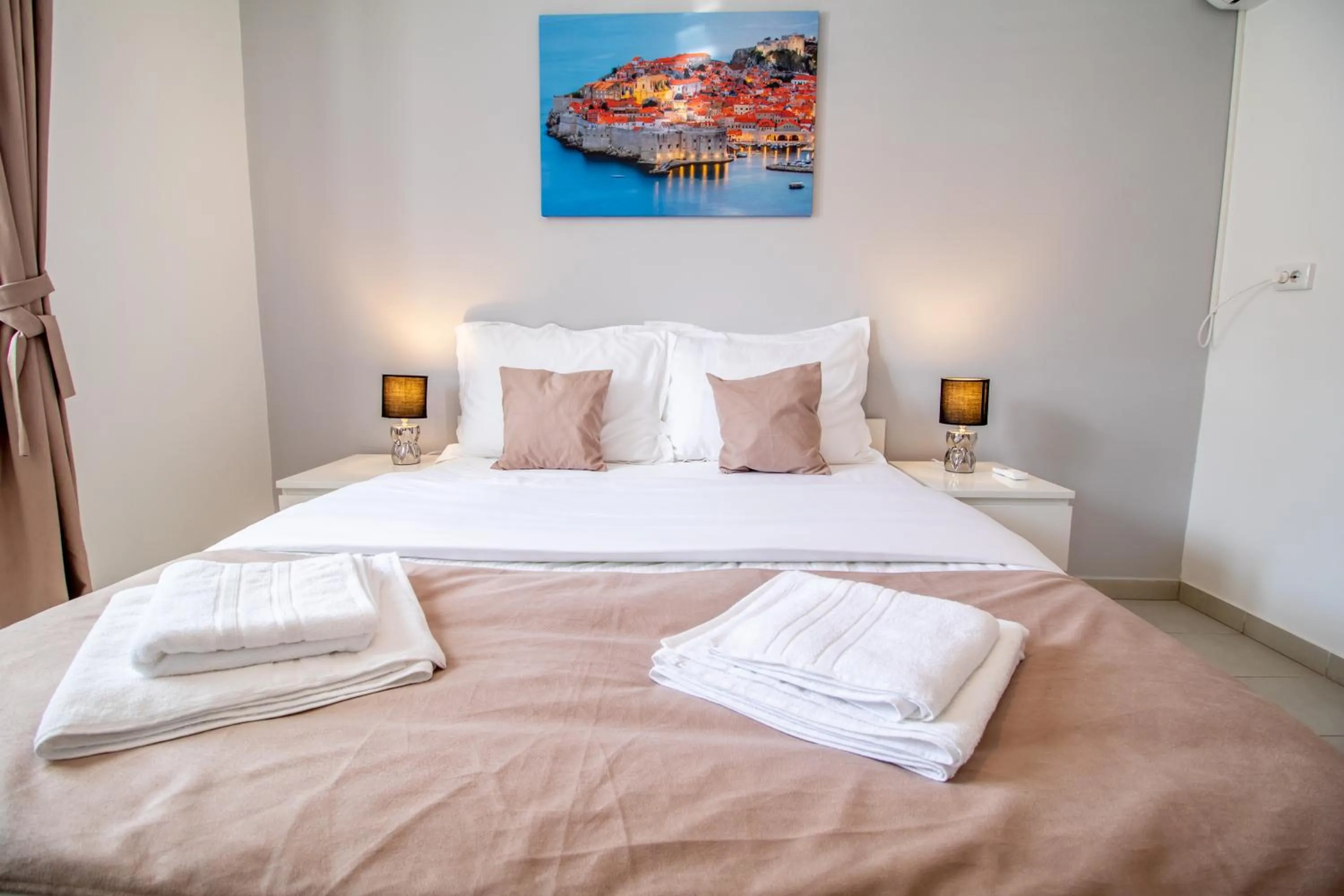 Bed in Apartments Vito