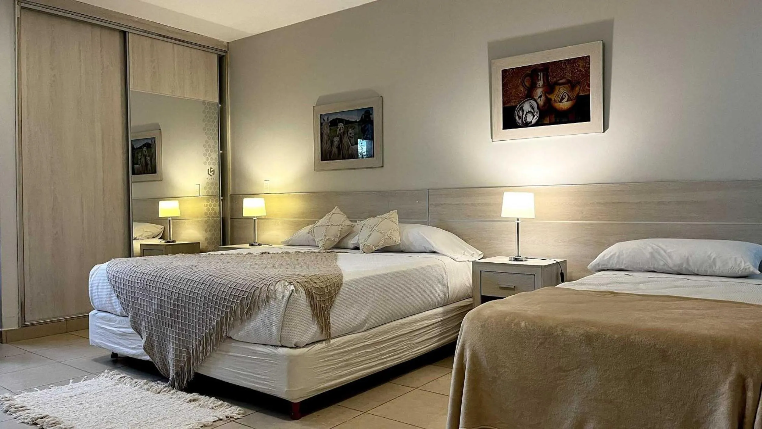 Bed in LS Hotel