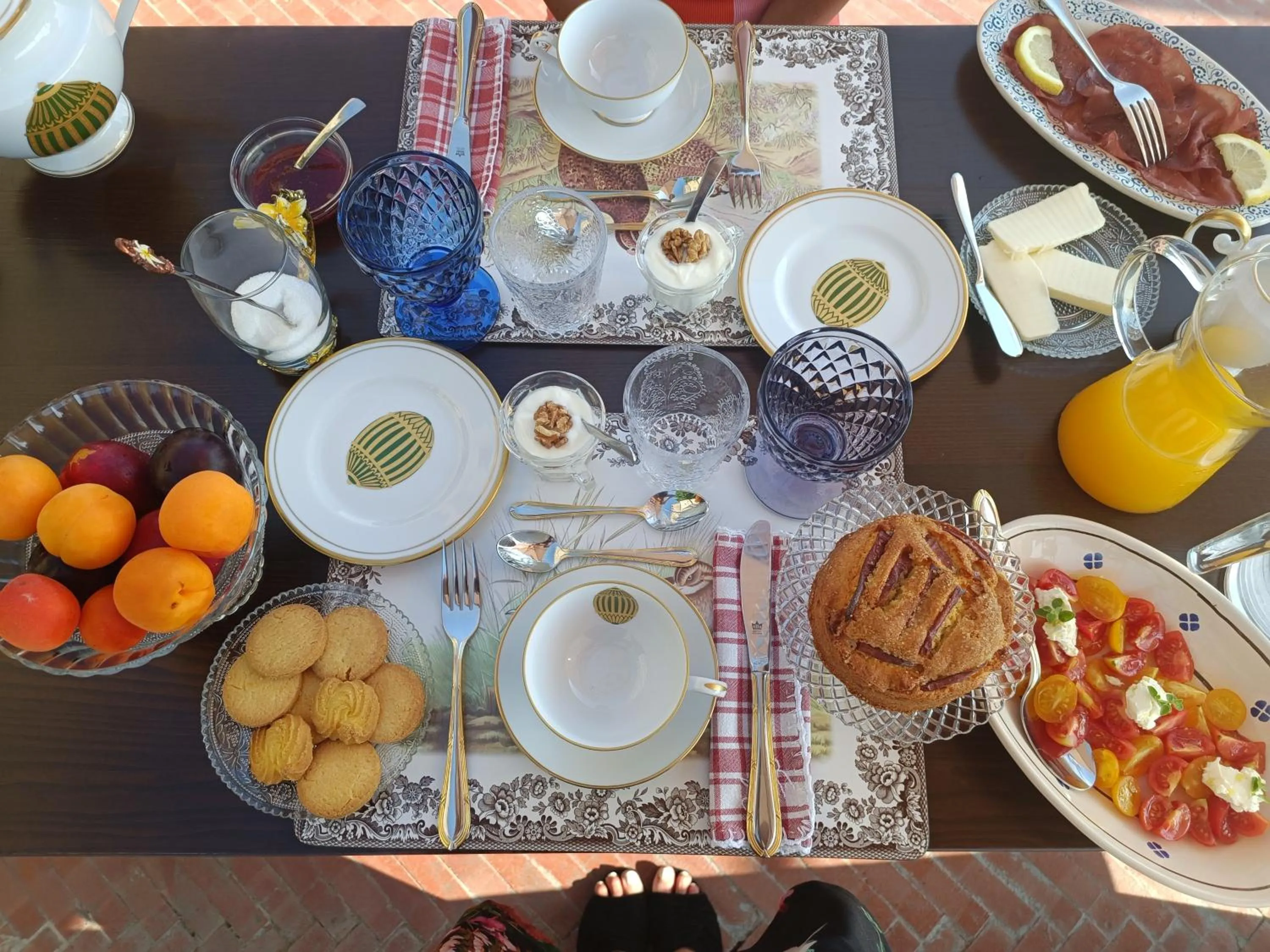 Breakfast in Torre del Barbagianni - Castello di Gropparello