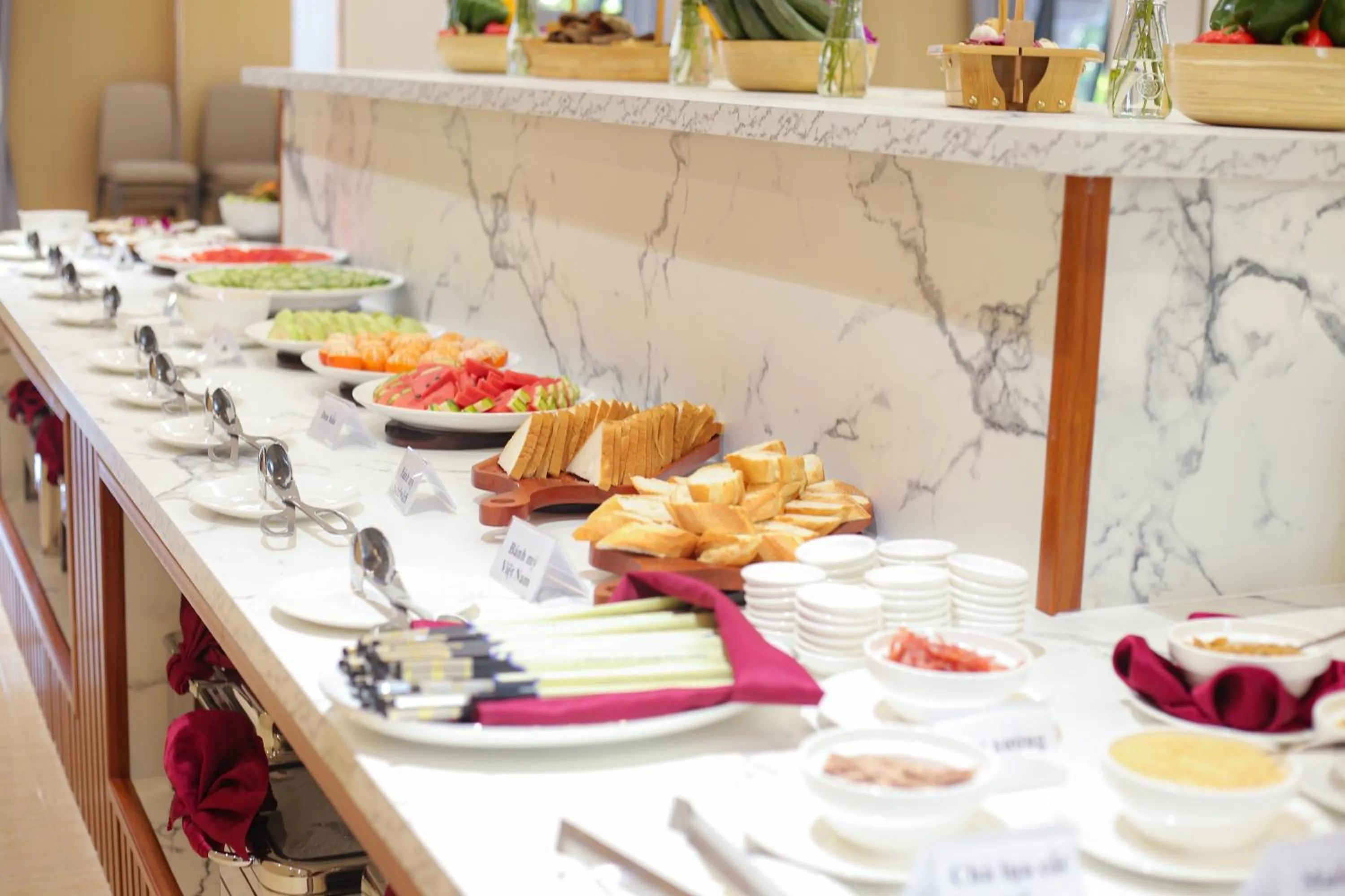 Breakfast in Phú Long Tam Kỳ Hotel & Restaurant