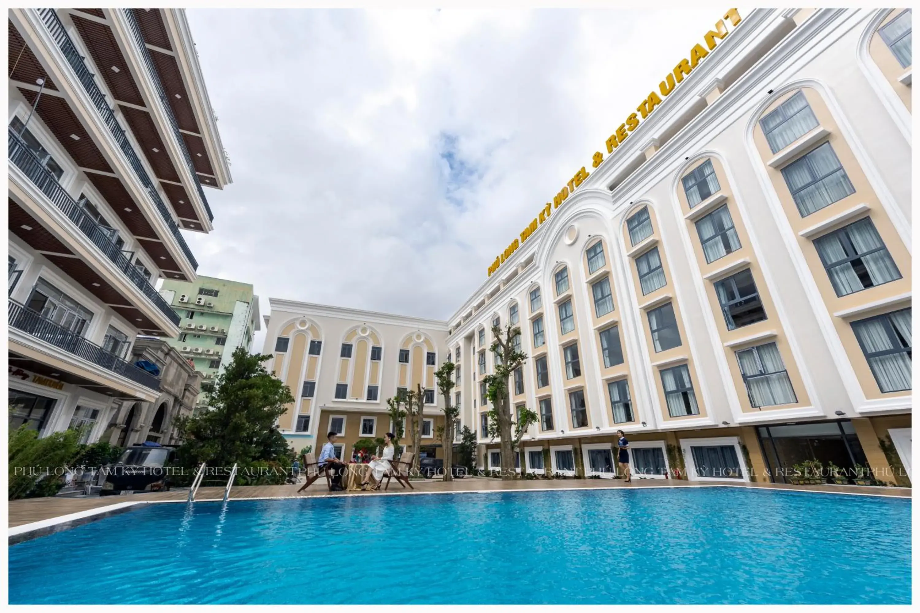 Swimming pool in Phú Long Tam Kỳ Hotel & Restaurant Swimming pool in Phú Long Tam Kỳ Hotel & Restaurant