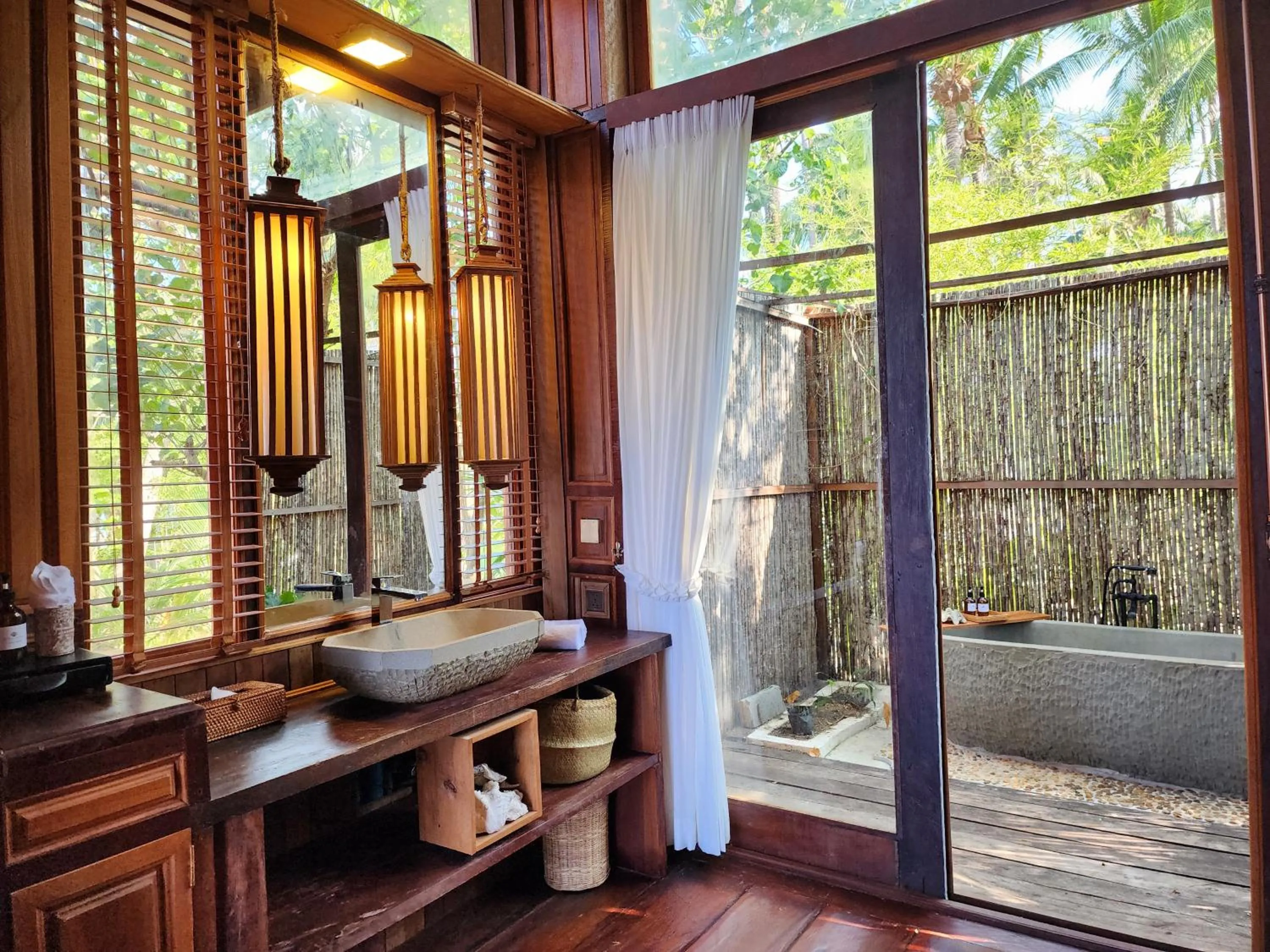 Bathroom in Full Moon Private Island