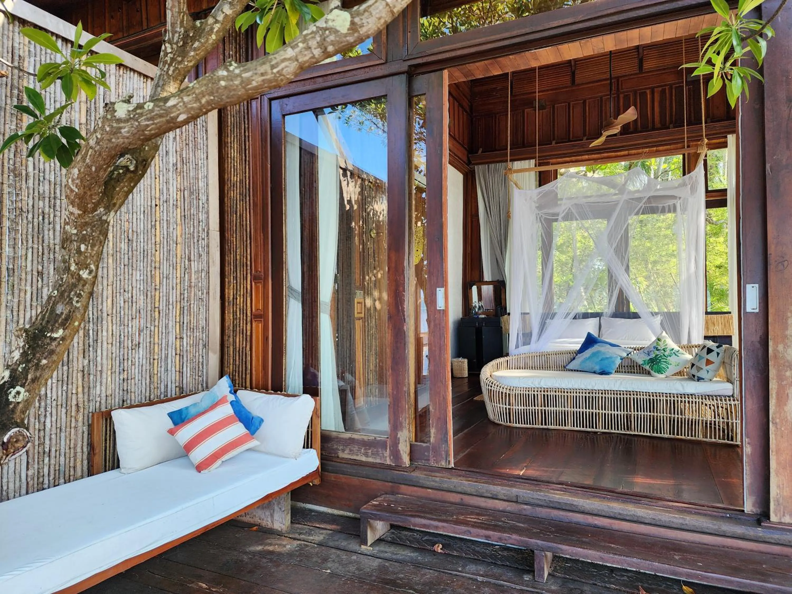 Balcony/Terrace in Full Moon Private Island