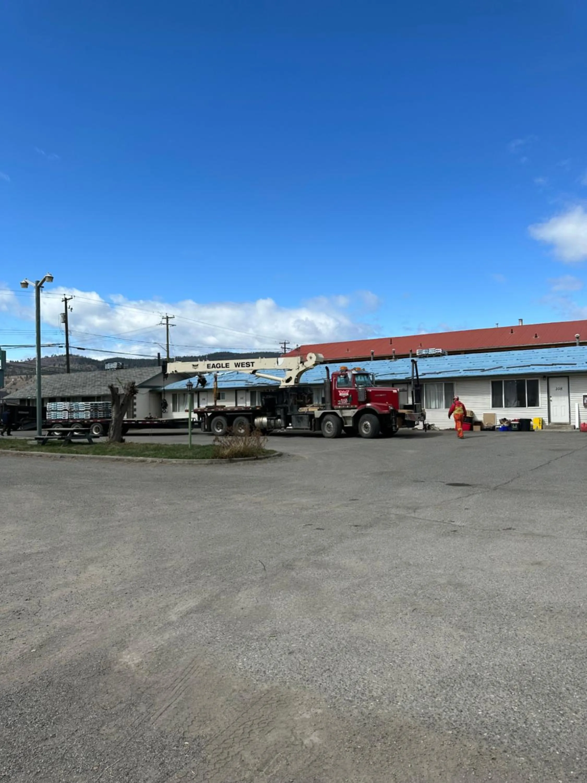Property building in Road Runner Motel Merritt BC