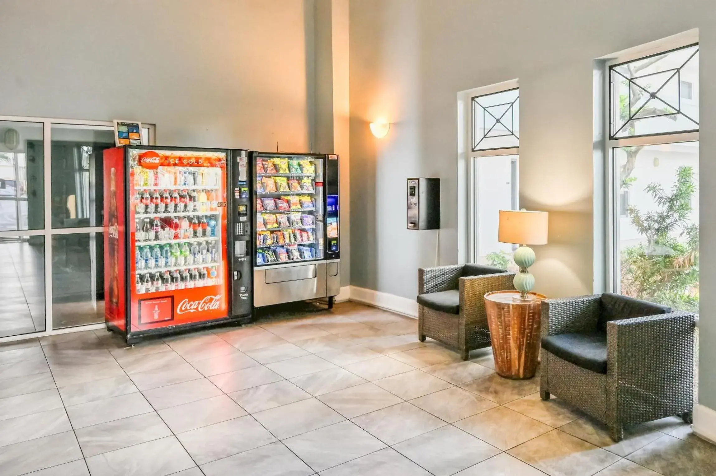 vending machine in Pelican Beach Resort by ResortQuest