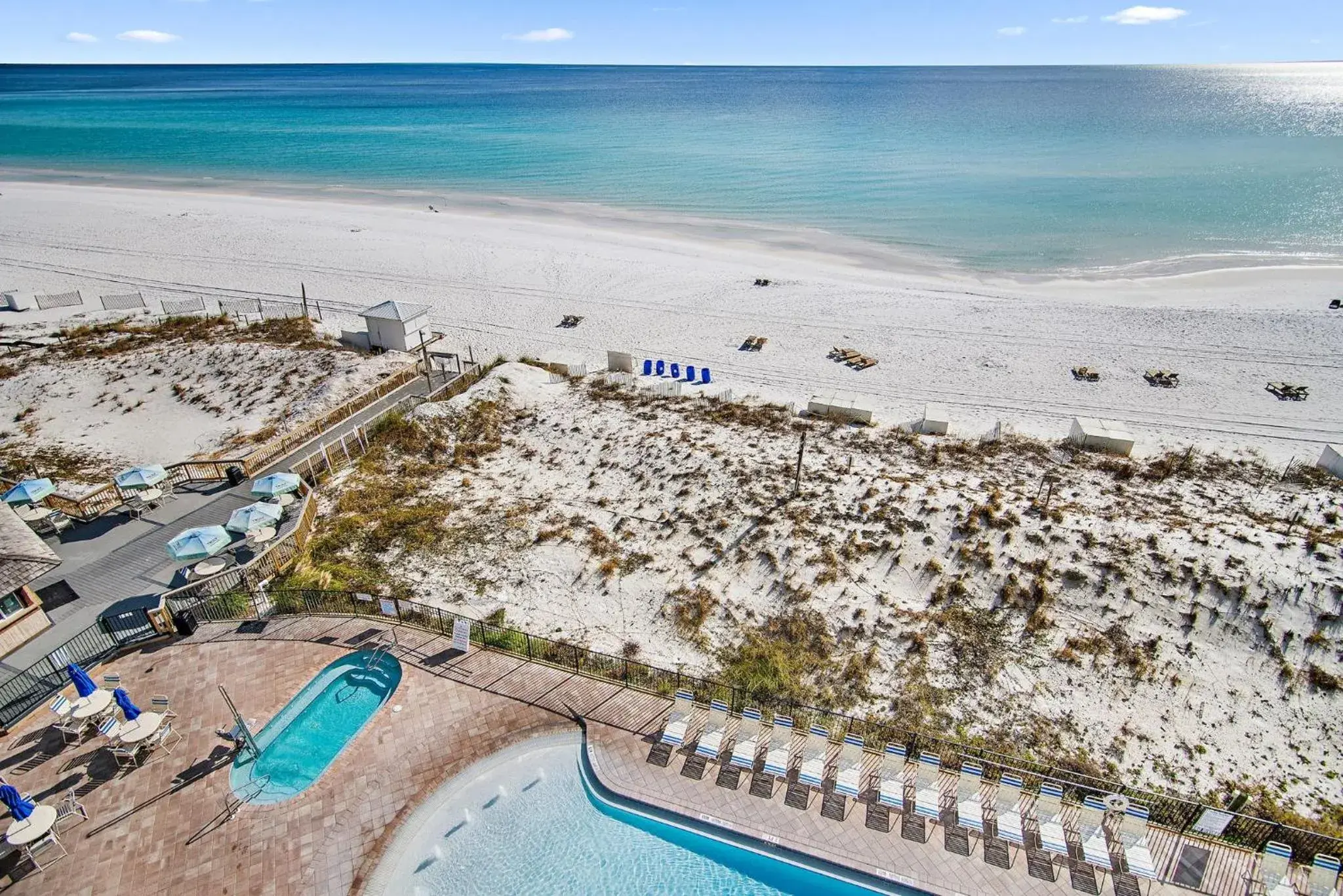 Pool view, Bird's-eye View in Pelican Beach Resort by ResortQuest