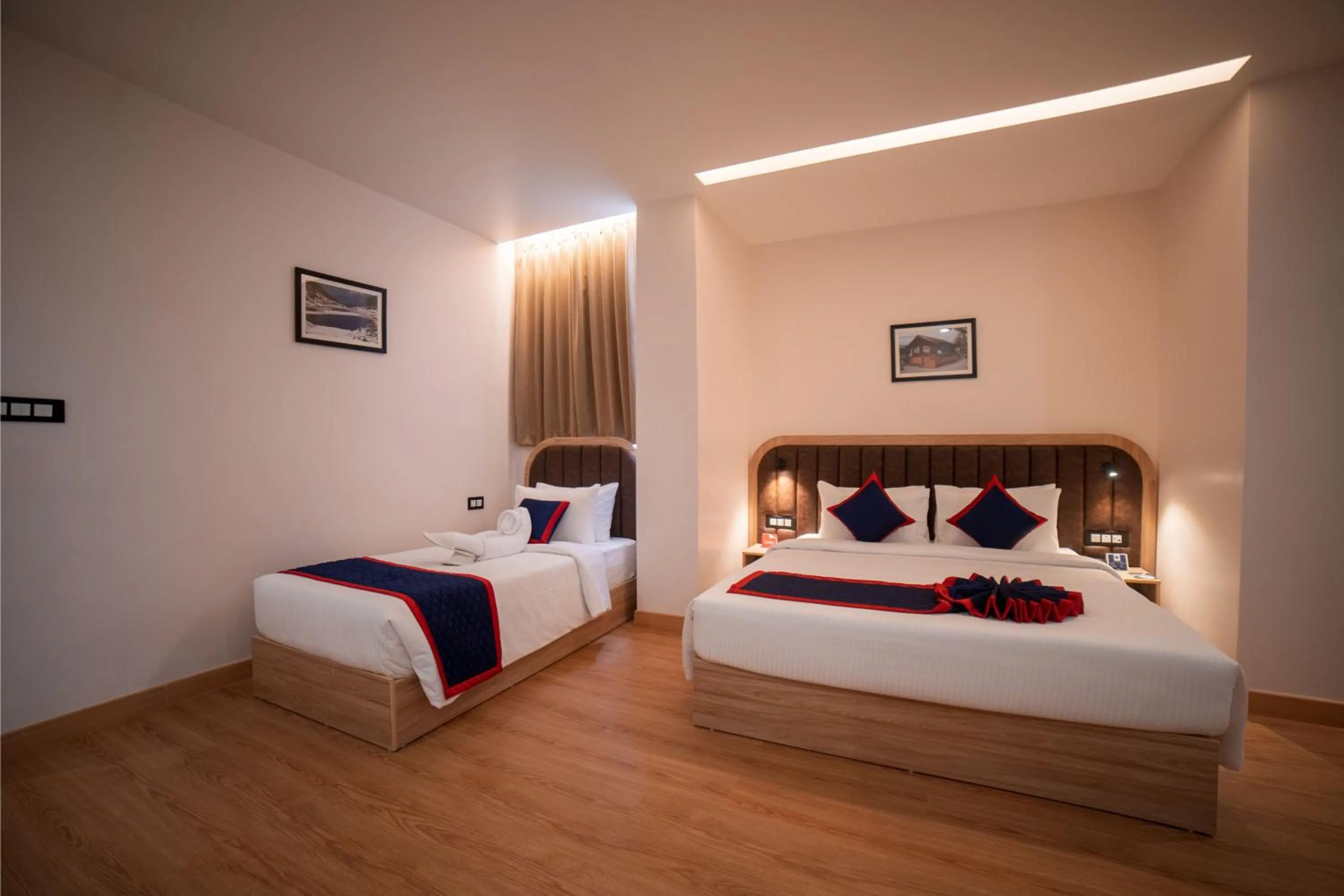 Bed in Zip By Spree Hotels Gangtok