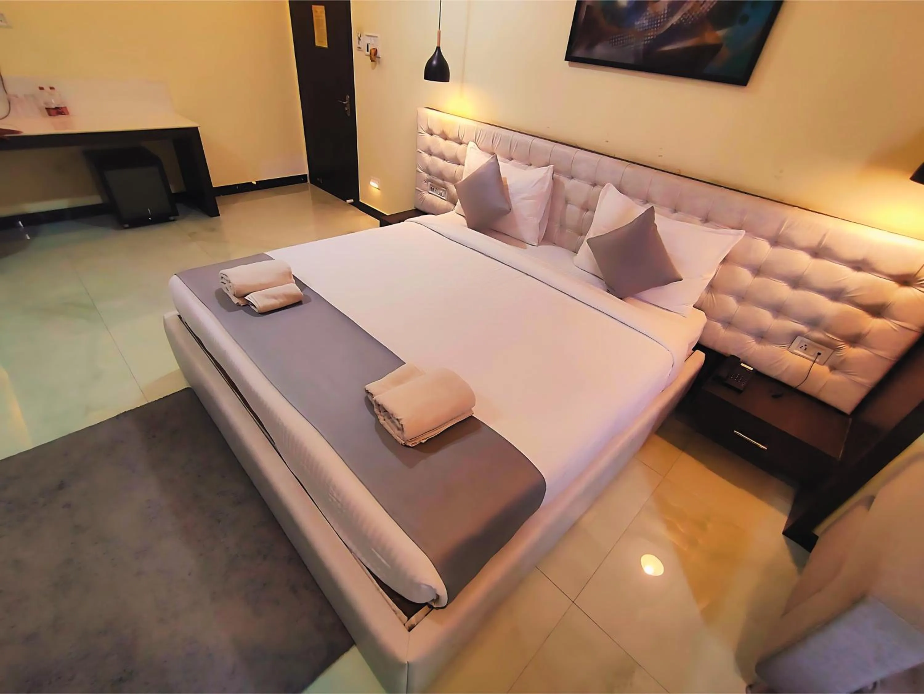 Bed in HOTEL PAPILIO