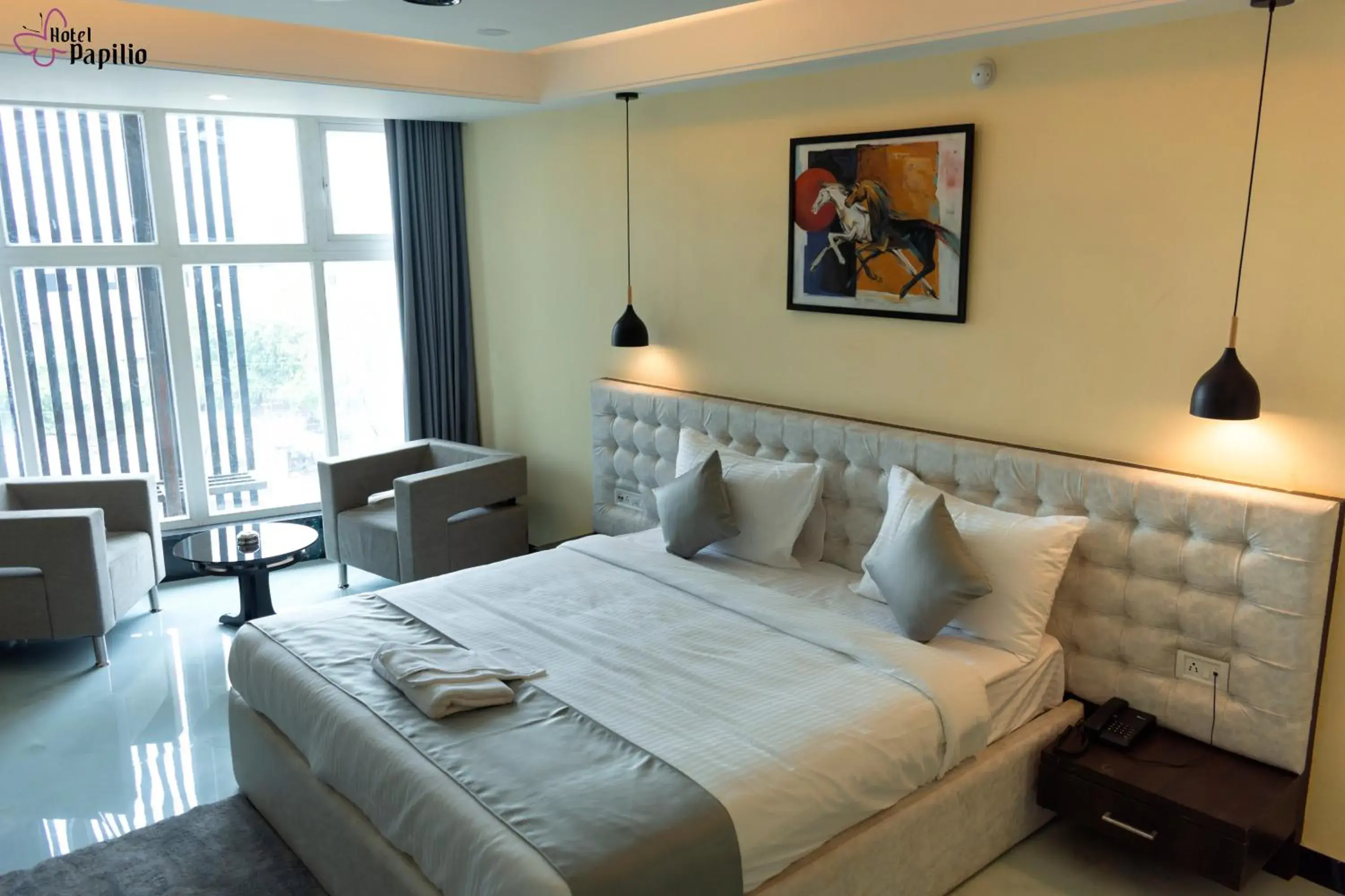 Bedroom, Bed in HOTEL PAPILIO Bedroom, Bed in HOTEL PAPILIO