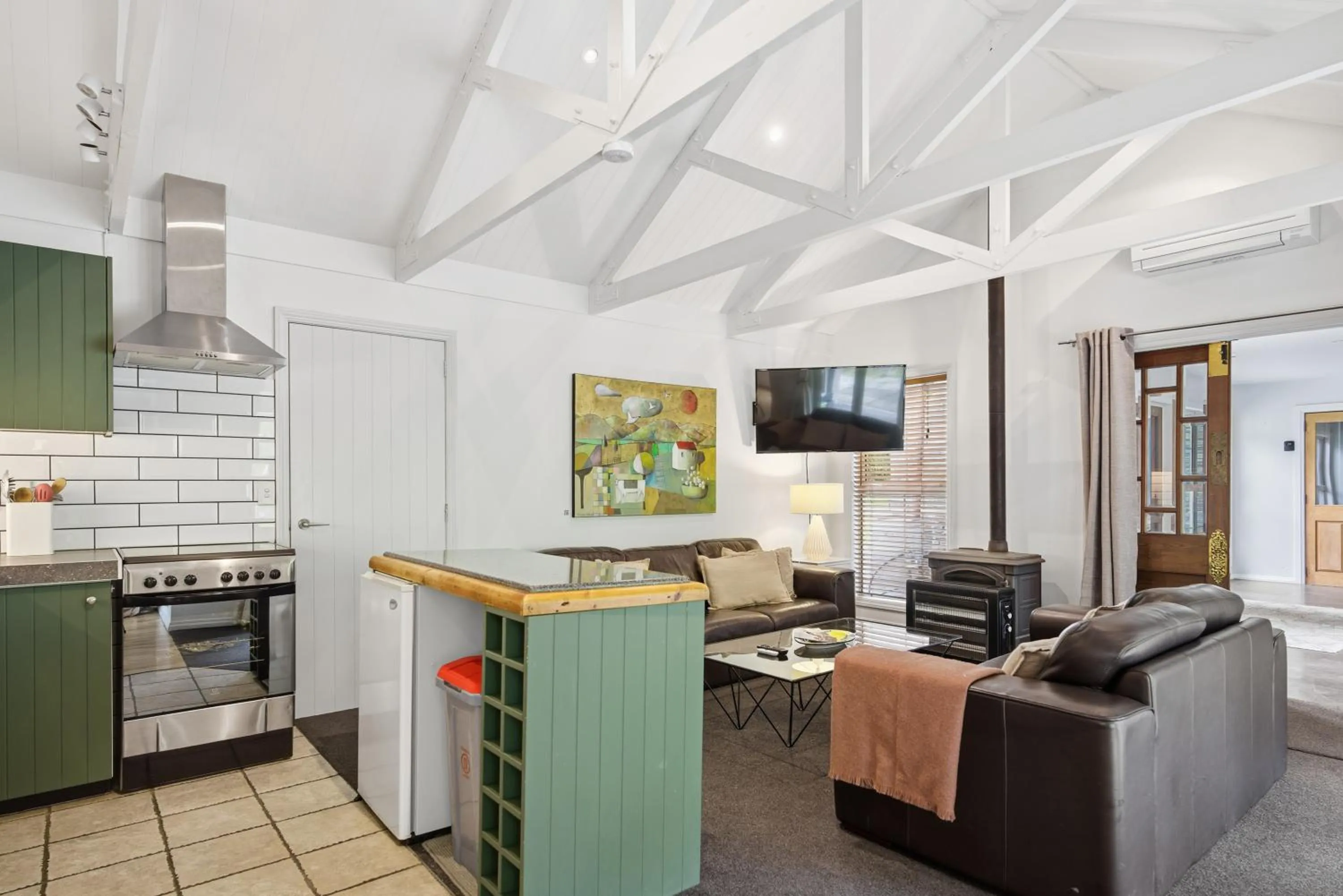 Living room in Arrow Junction Cottage