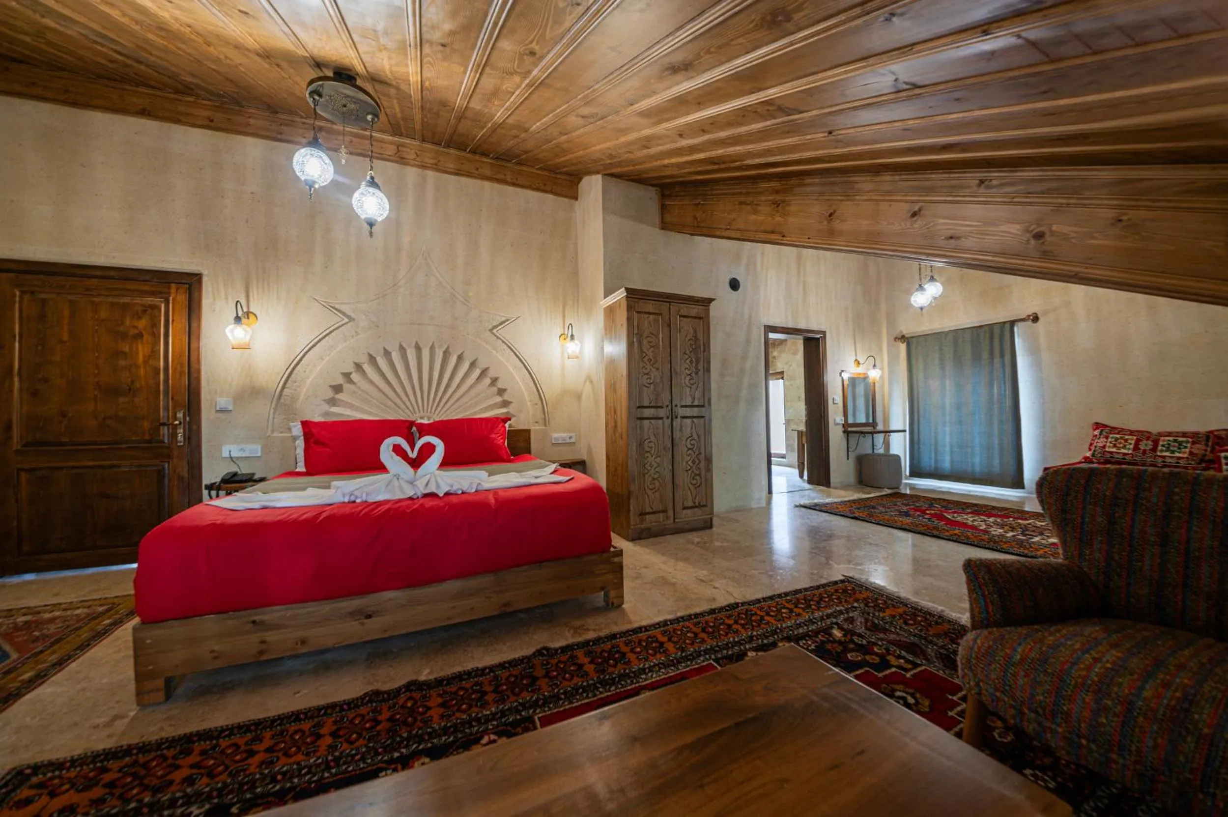 Bed in Remus Romulus Cappadocia