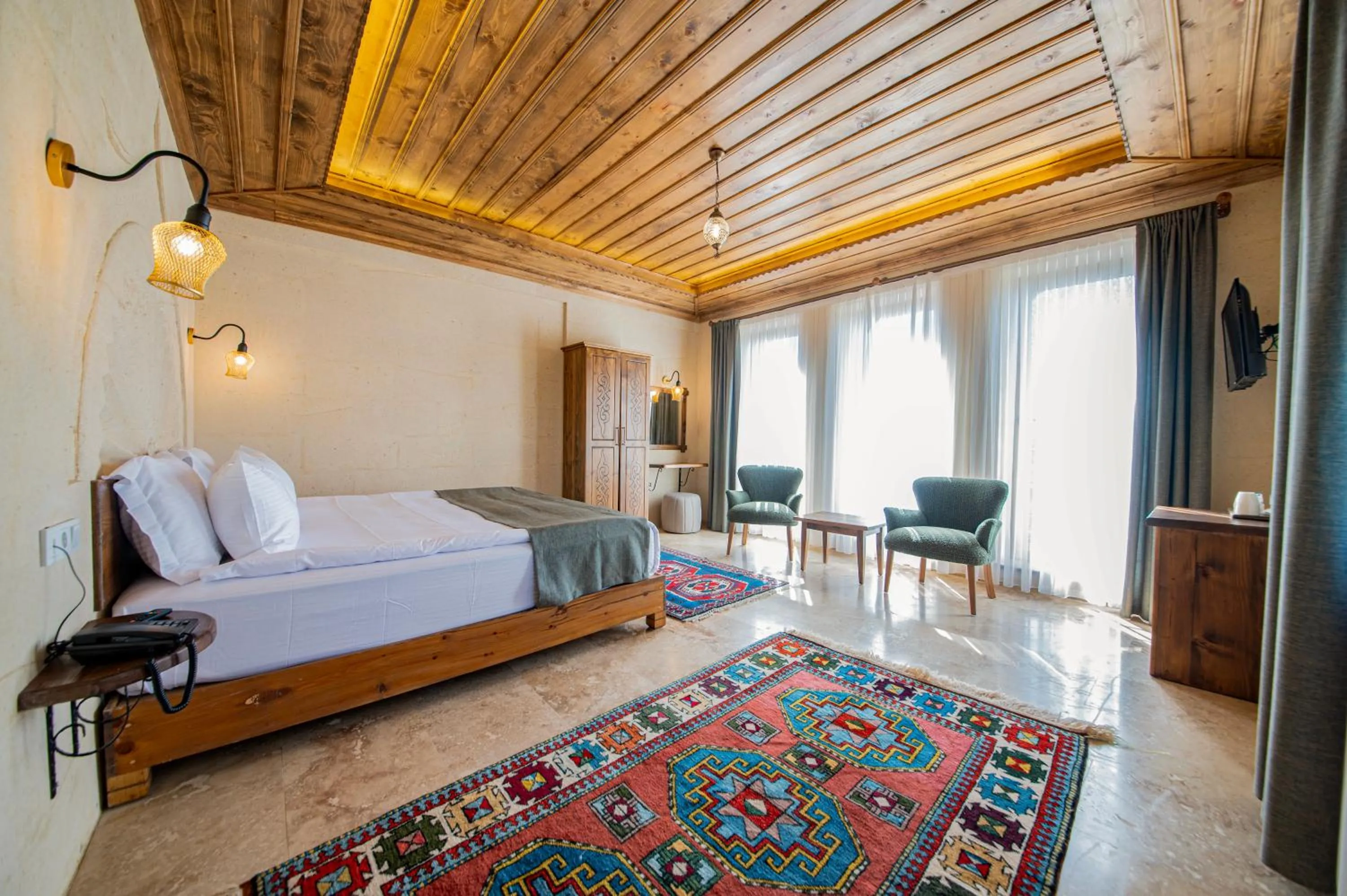 Bed in Remus Romulus Cappadocia