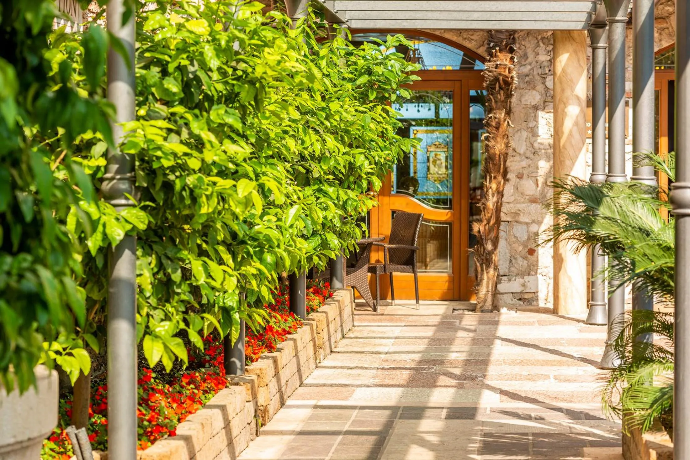 Patio in Hotel Antico Monastero