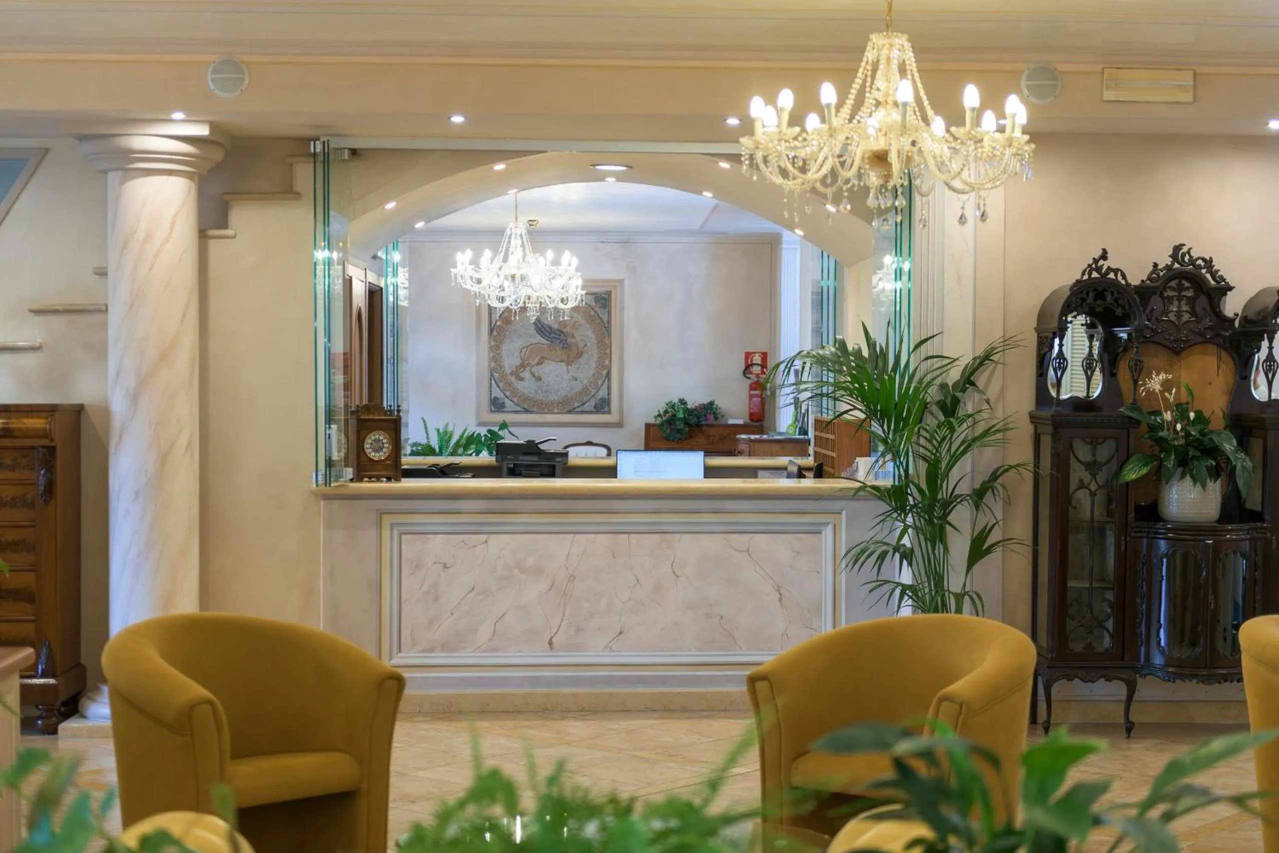 Lobby or reception in Hotel Antico Monastero