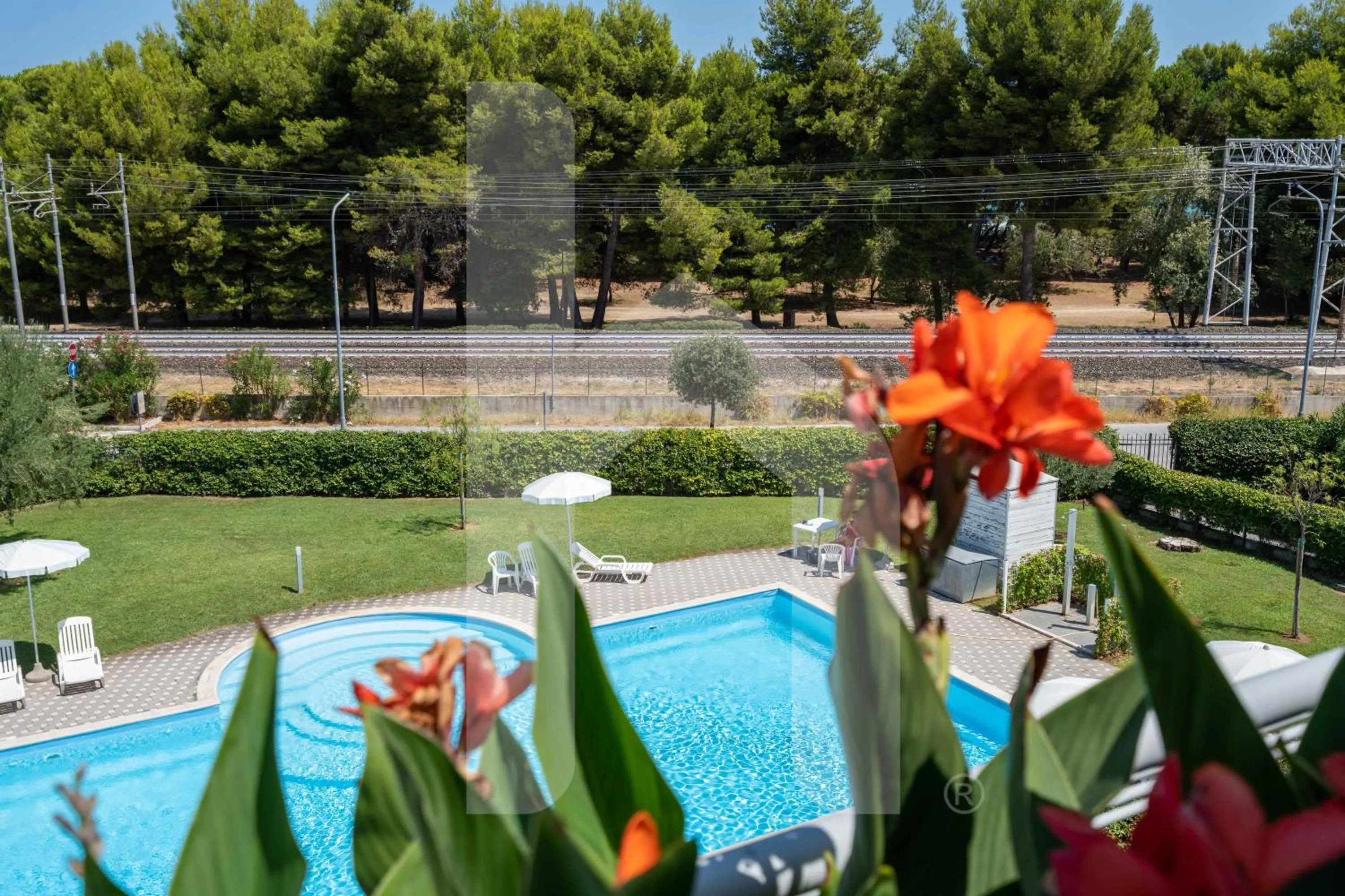 Garden view in Homiday - Residence Mykonos