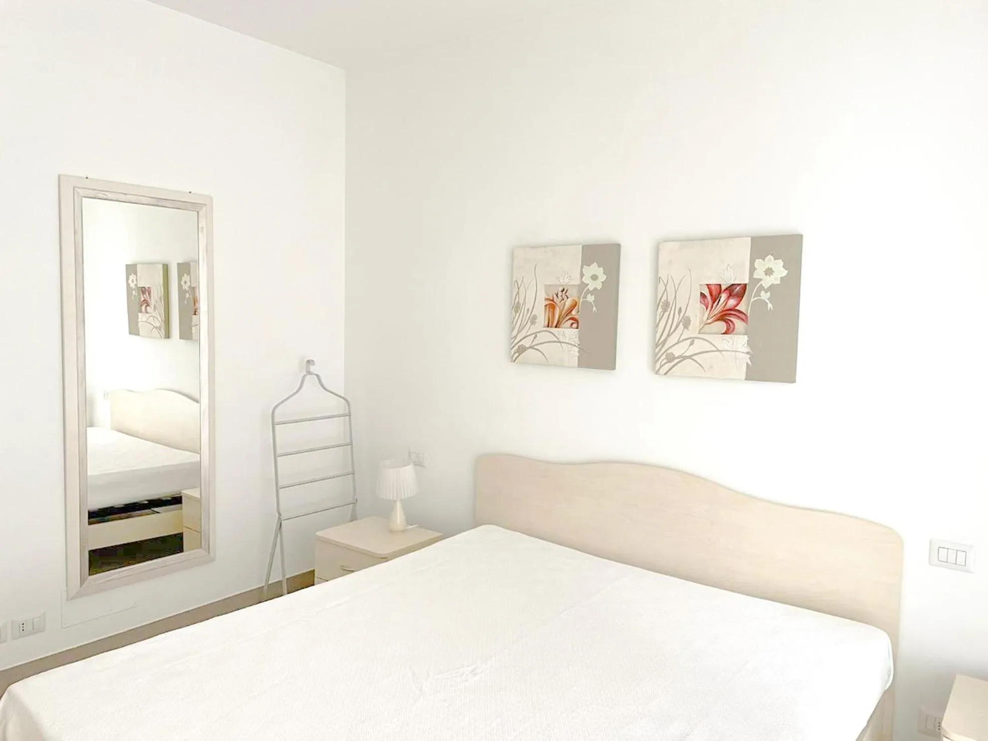 Bedroom, Bed in Homiday - Residence Mykonos