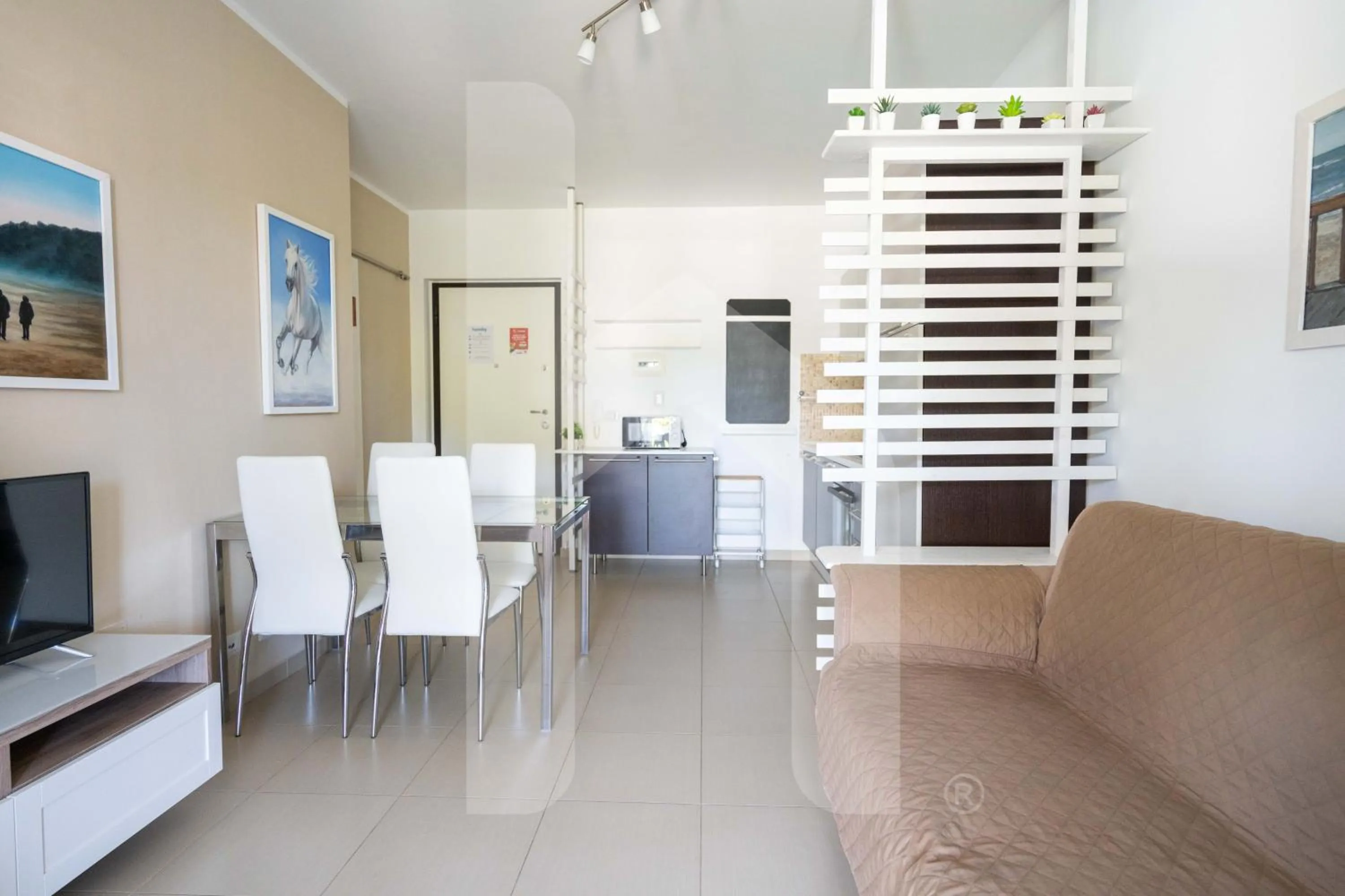 Living room in Homiday - Residence Mykonos