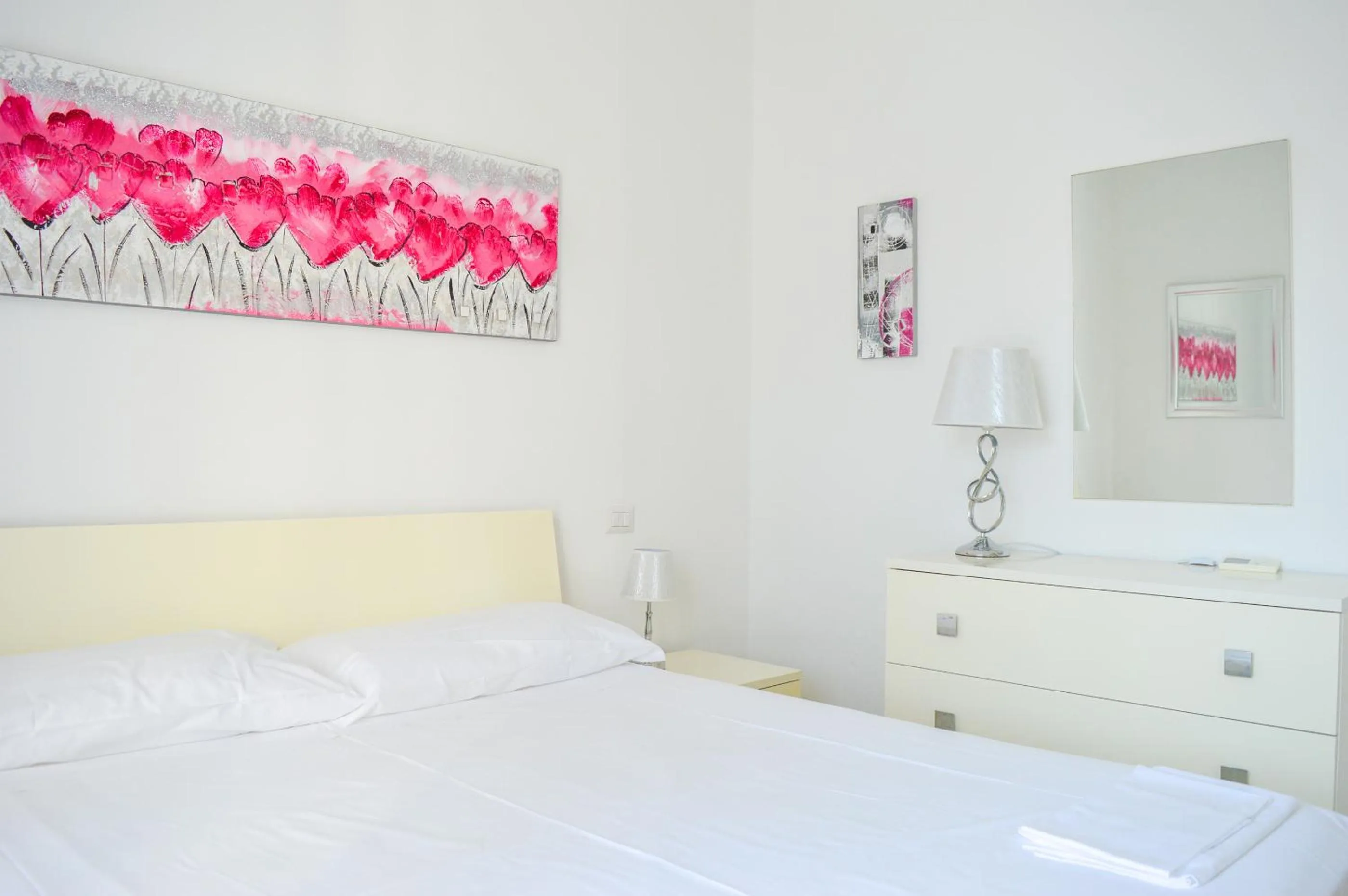 Bedroom, Bed in Homiday - Residence Mykonos