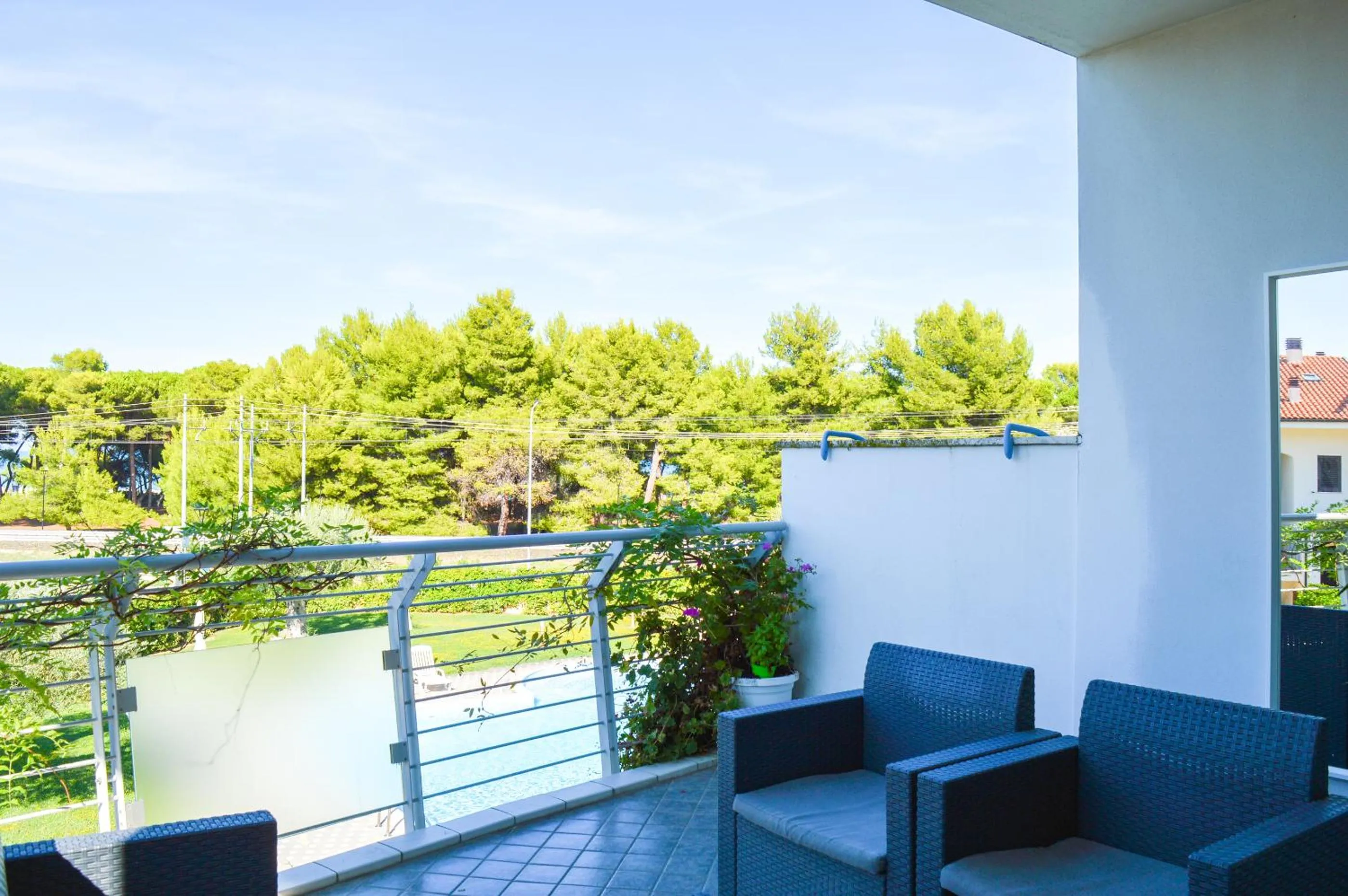 Balcony/Terrace in Homiday - Residence Mykonos