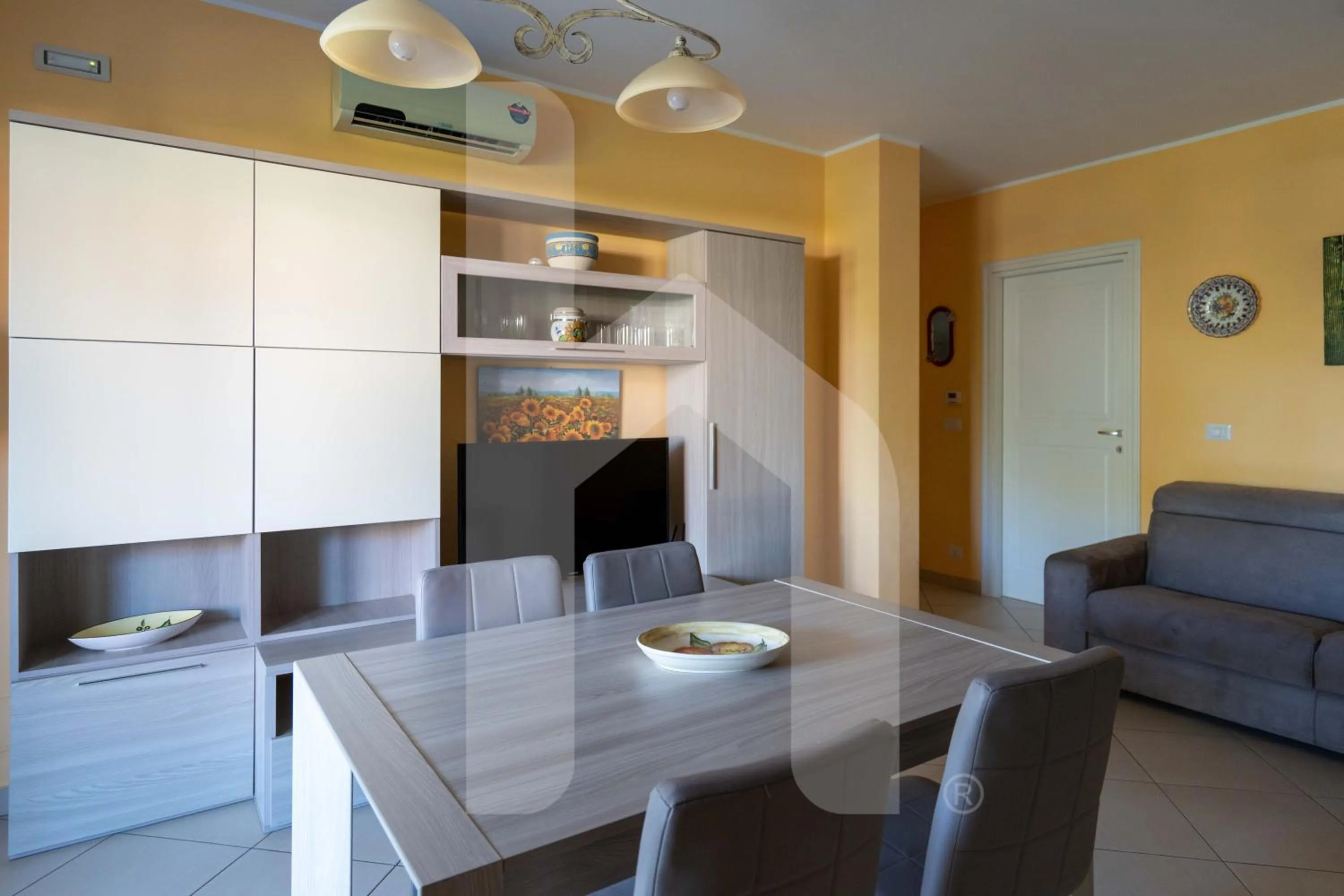 Kitchen or kitchenette in Homiday - Residence Mykonos