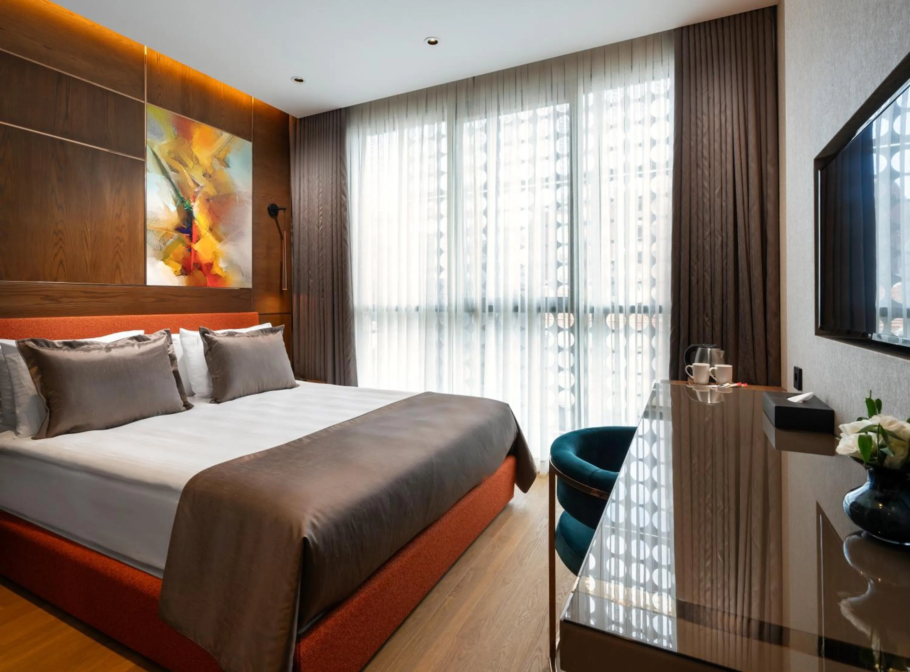 Bed in Nex Hotel & Spa Istanbul