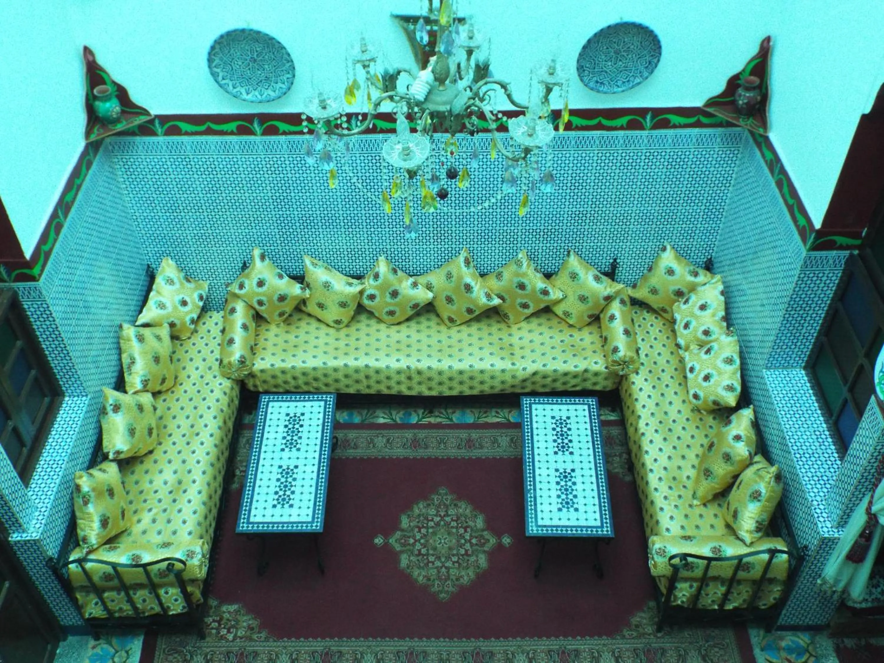 Living room in Maison Adam