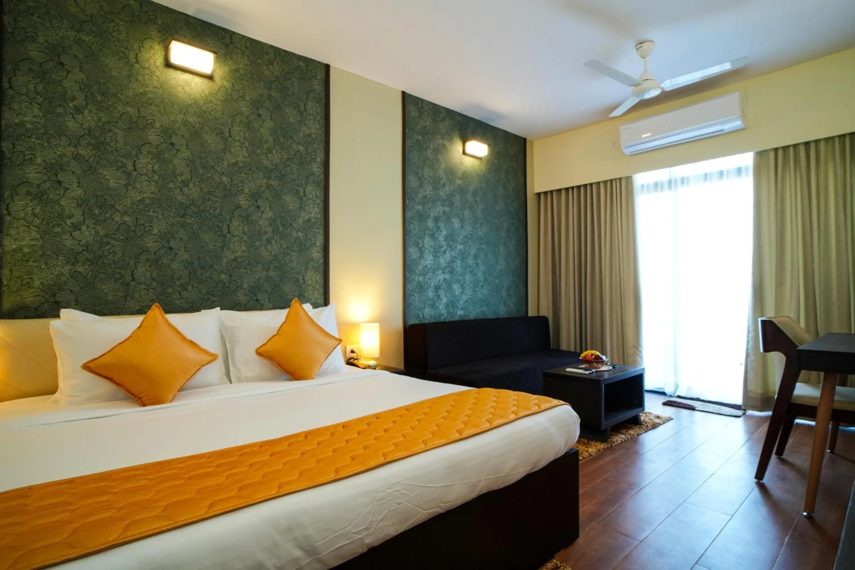 Bedroom, Bed in Gaurav Lords Resort