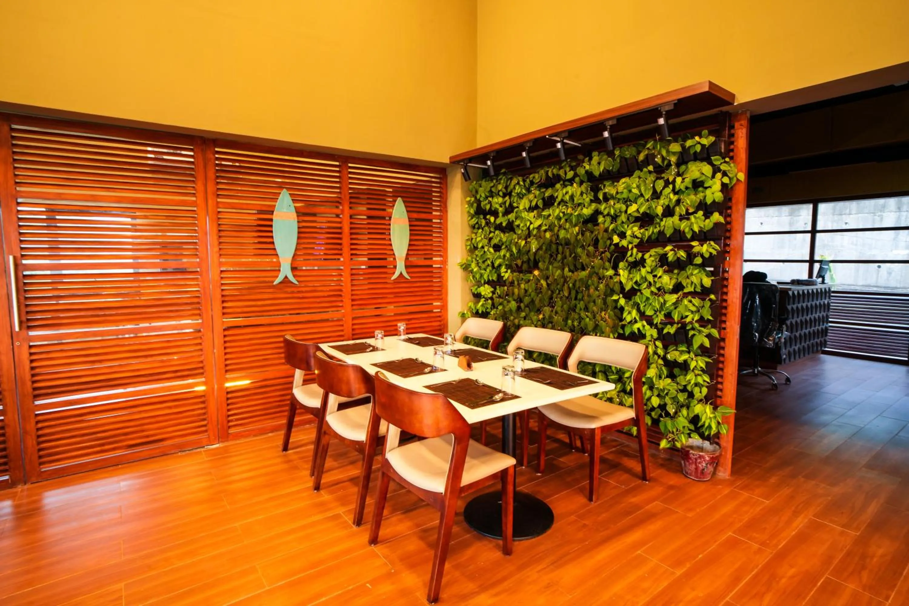 Seating area in Gaurav Lords Resort