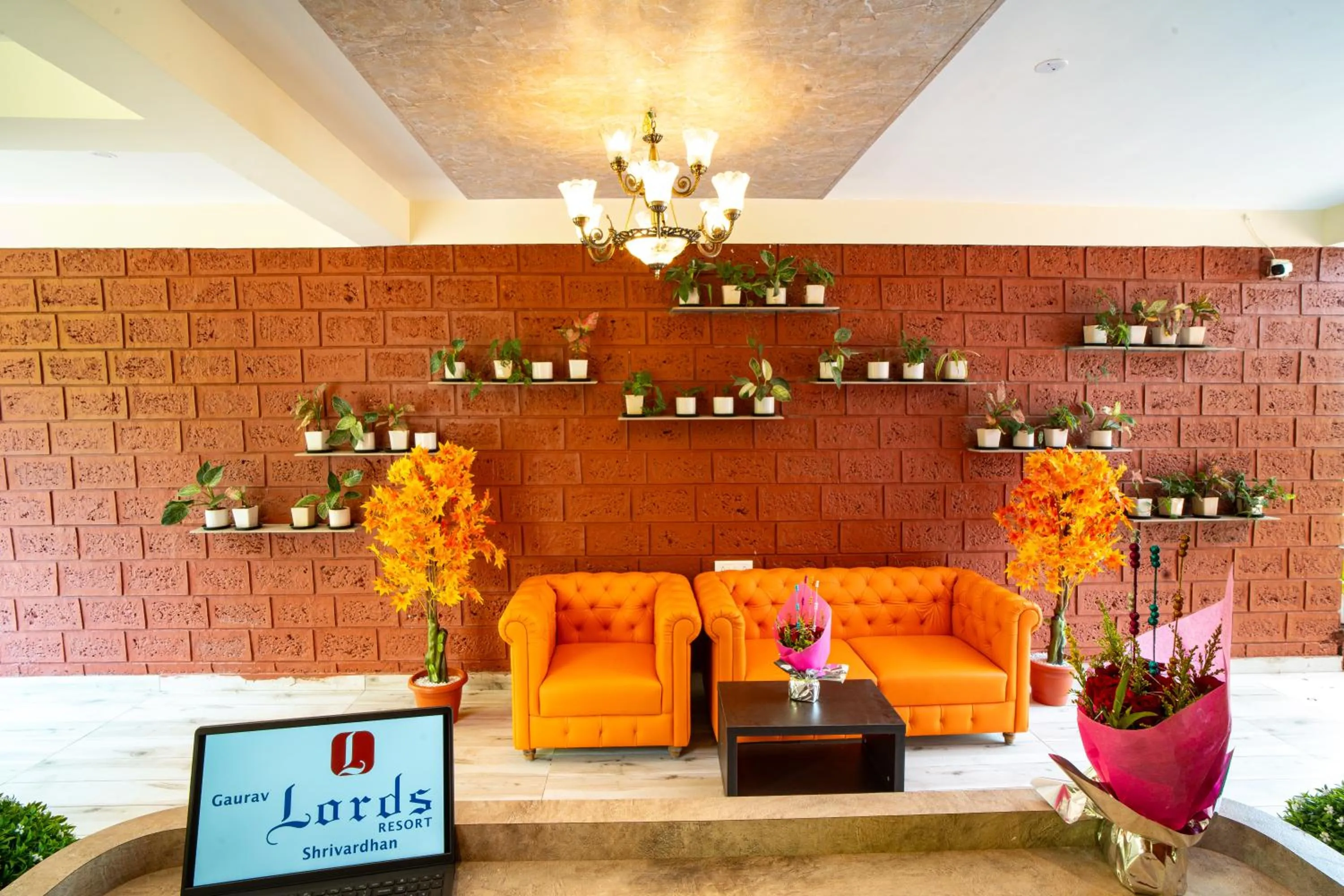 Lobby or reception in Gaurav Lords Resort