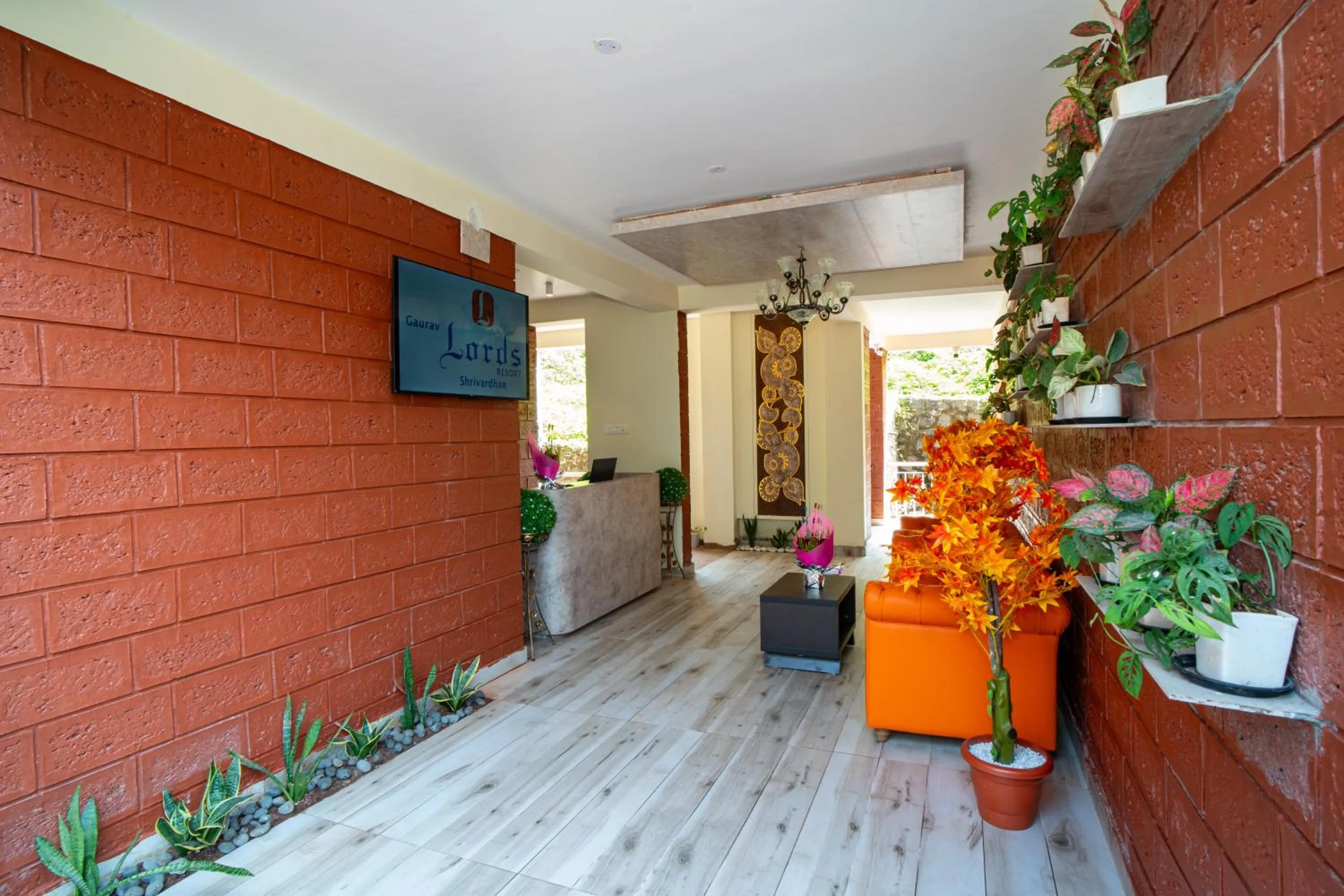 Lobby or reception in Gaurav Lords Resort