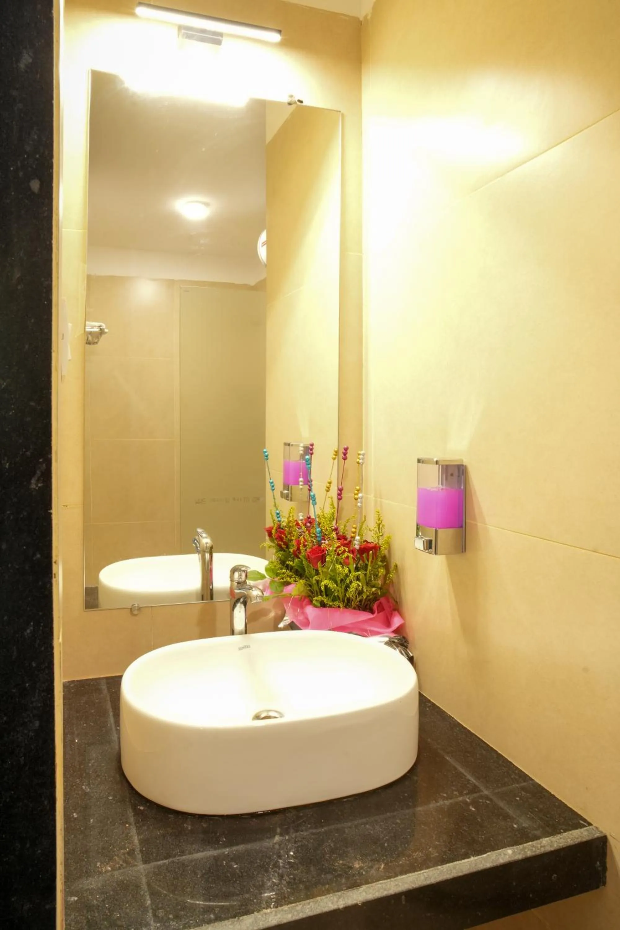 Bathroom in Gaurav Lords Resort