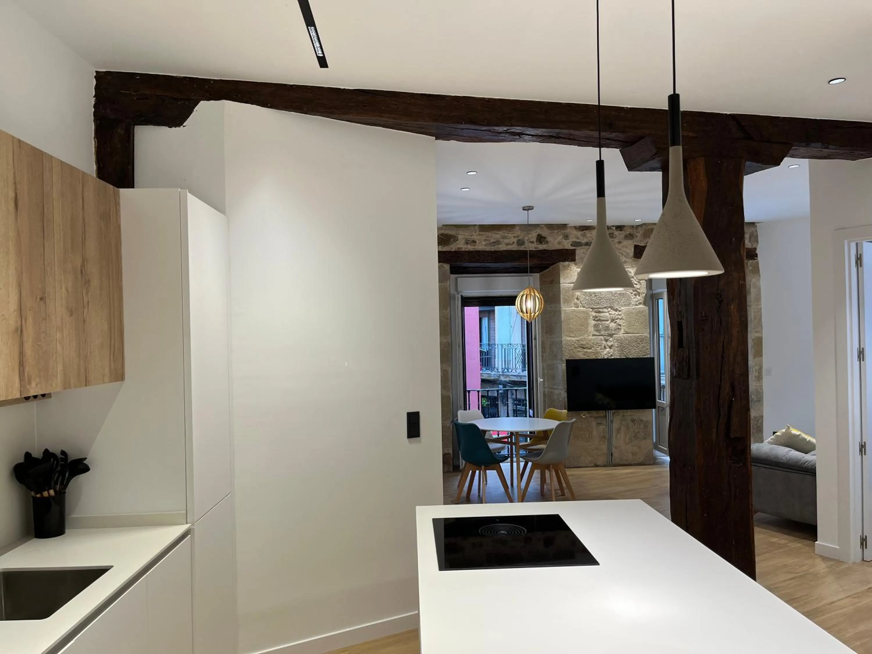 Kitchen or kitchenette in Apartamento en el Casco Viejo