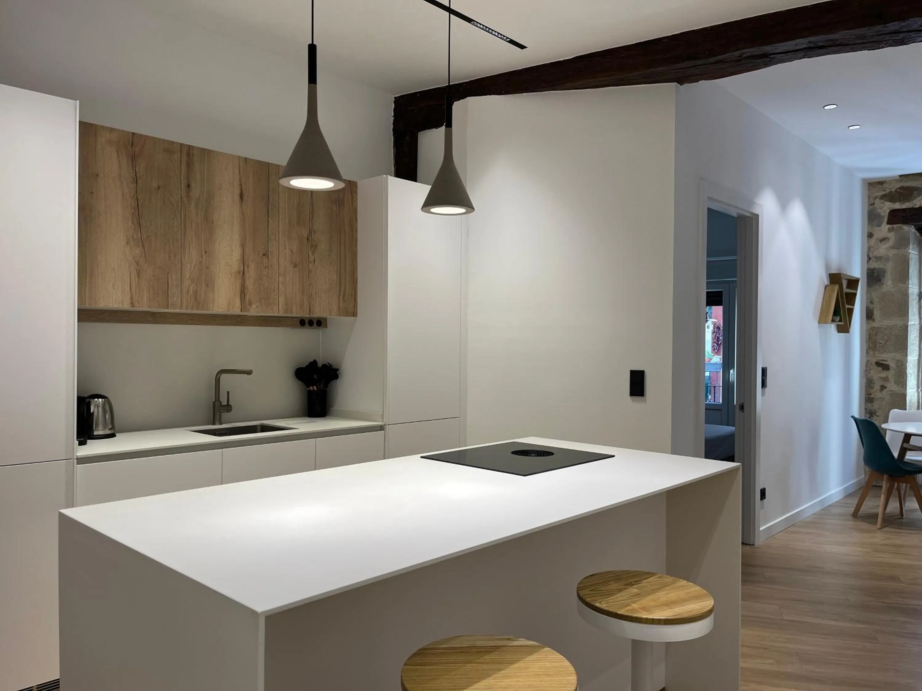 Kitchen or kitchenette in Apartamento en el Casco Viejo