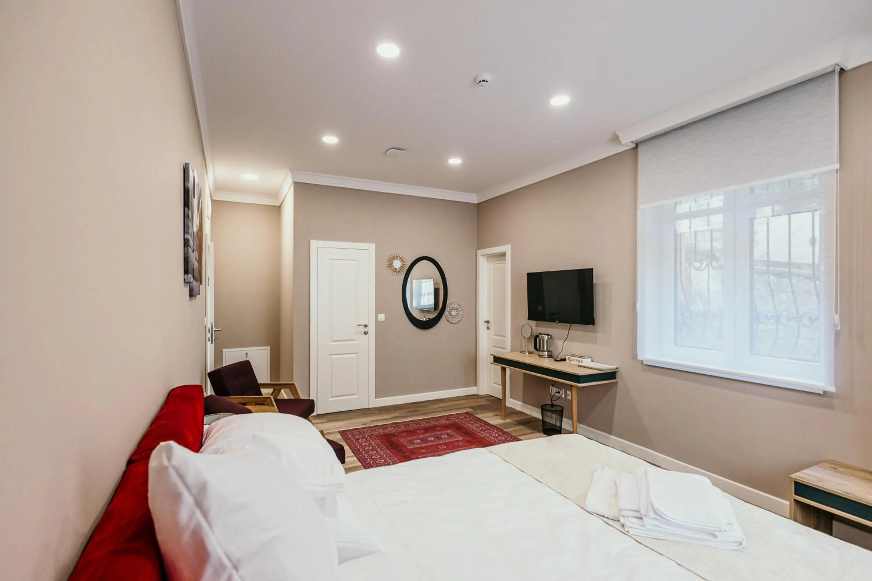 Bed in Pansion "Fawlty Towers" Sarajevo