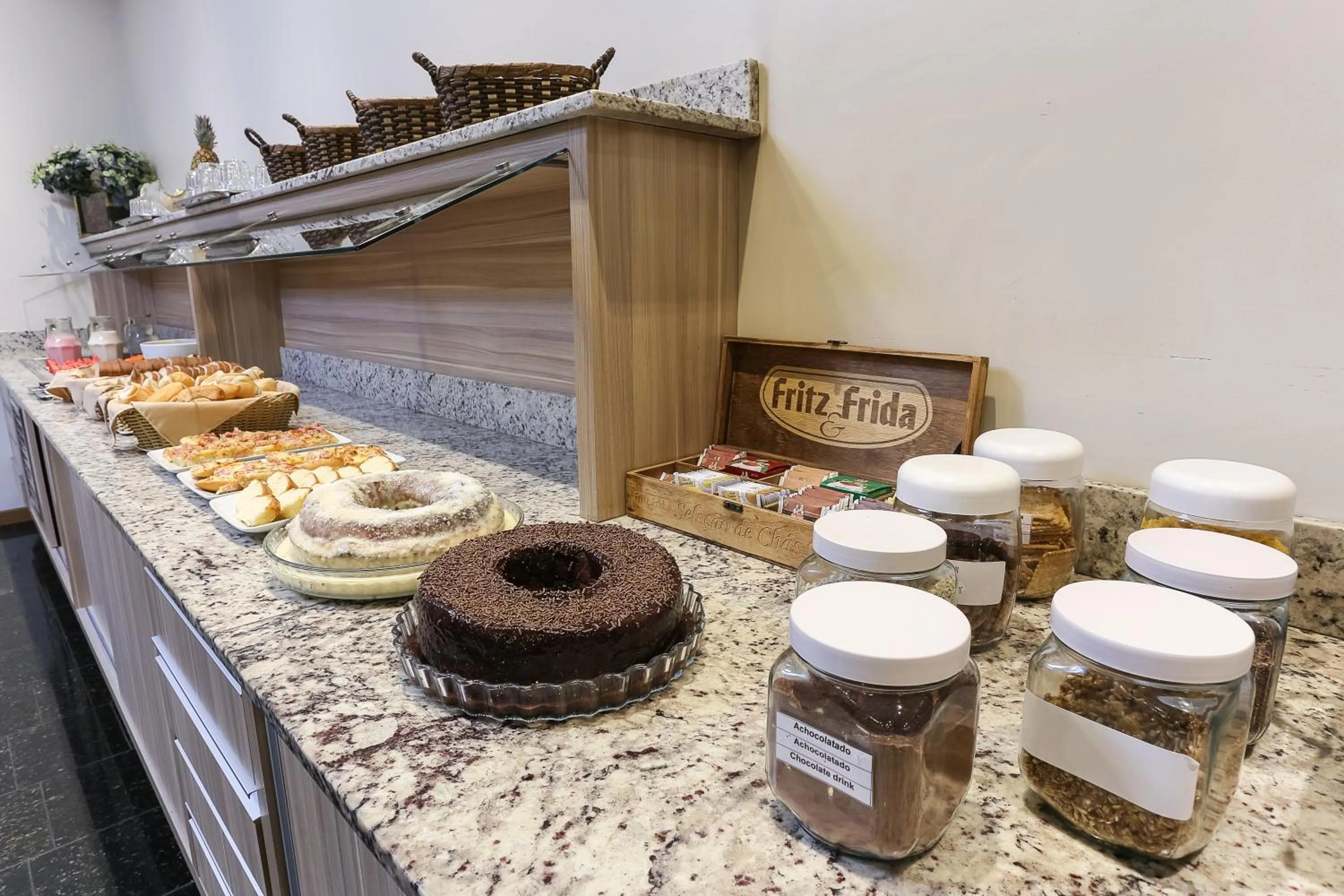 Breakfast in Hotel Express Rodoviária