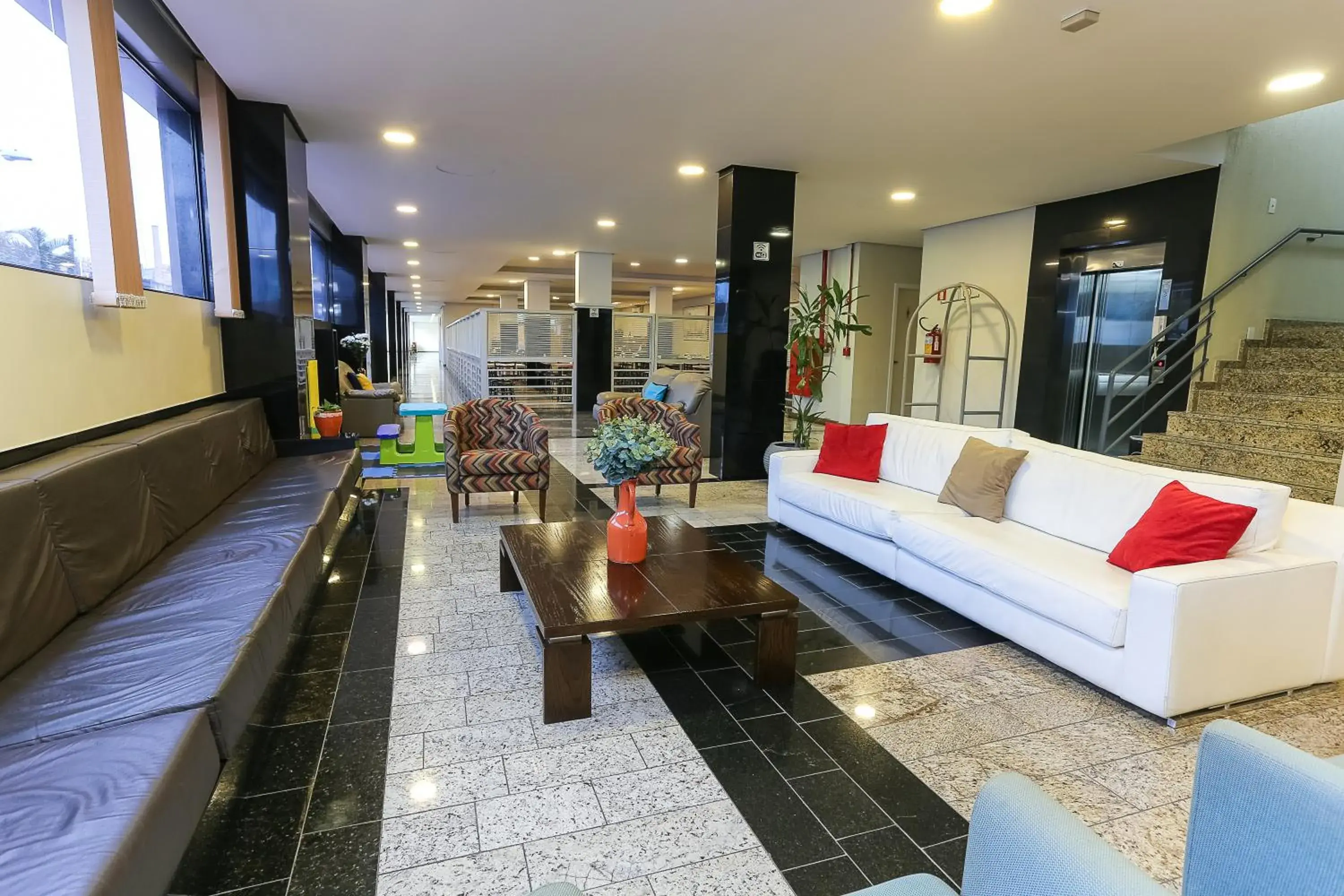 Living room in Hotel Express Rodoviária Living room in Hotel Express Rodoviária