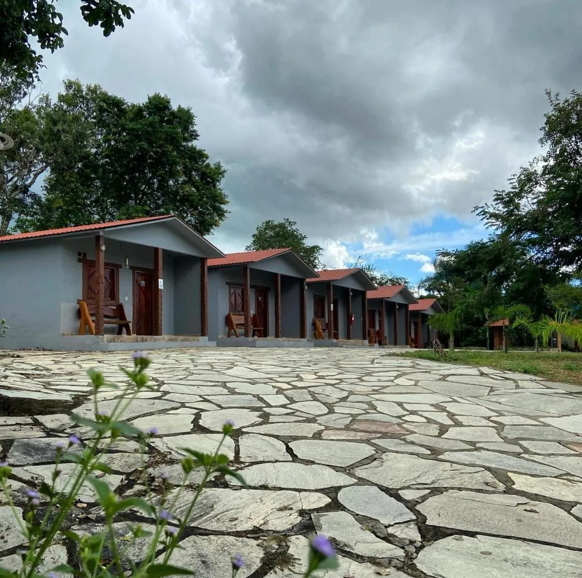 Property building in Pousada Cascata de Pedra