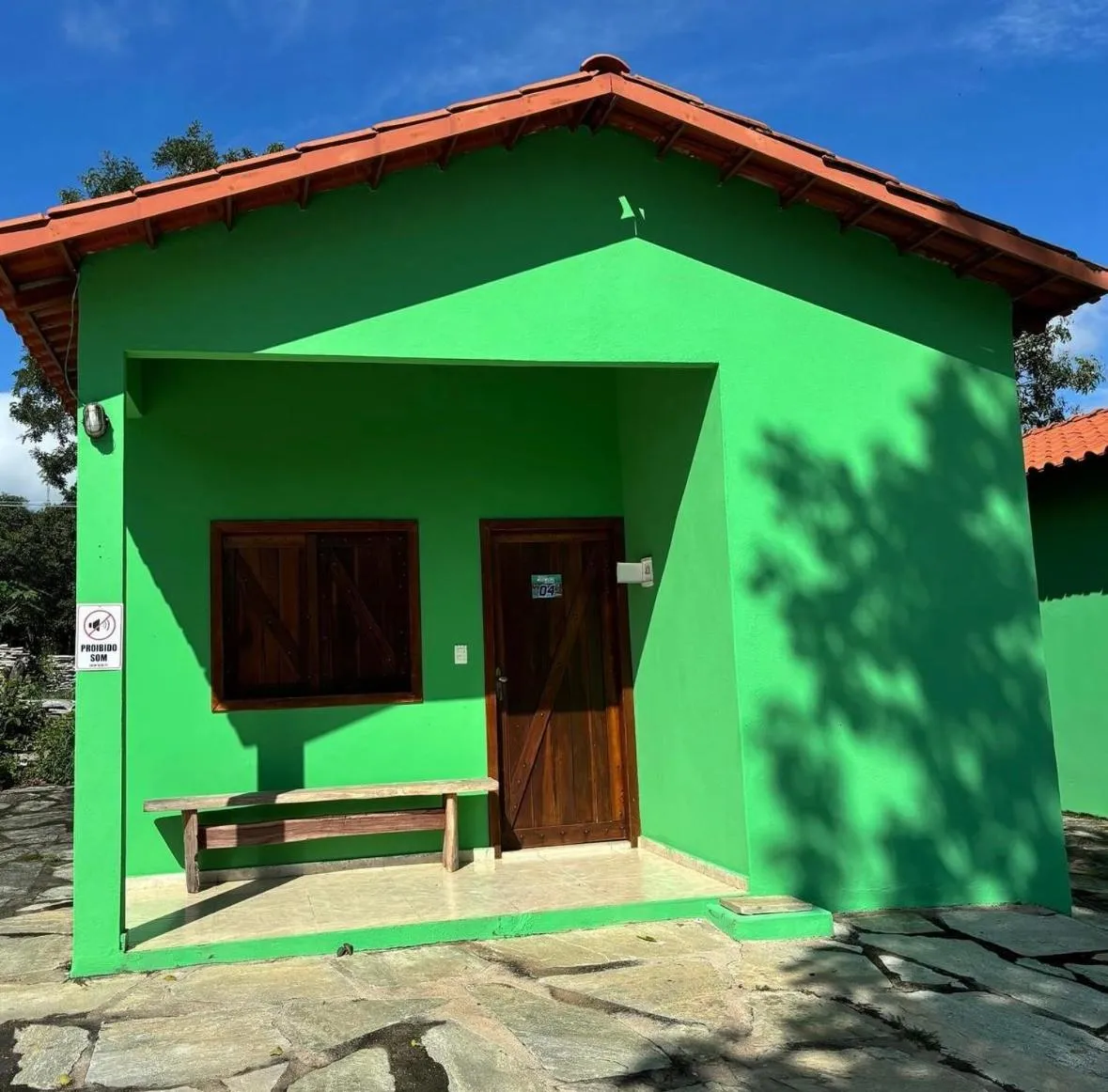 Property building in Pousada Cascata de Pedra
