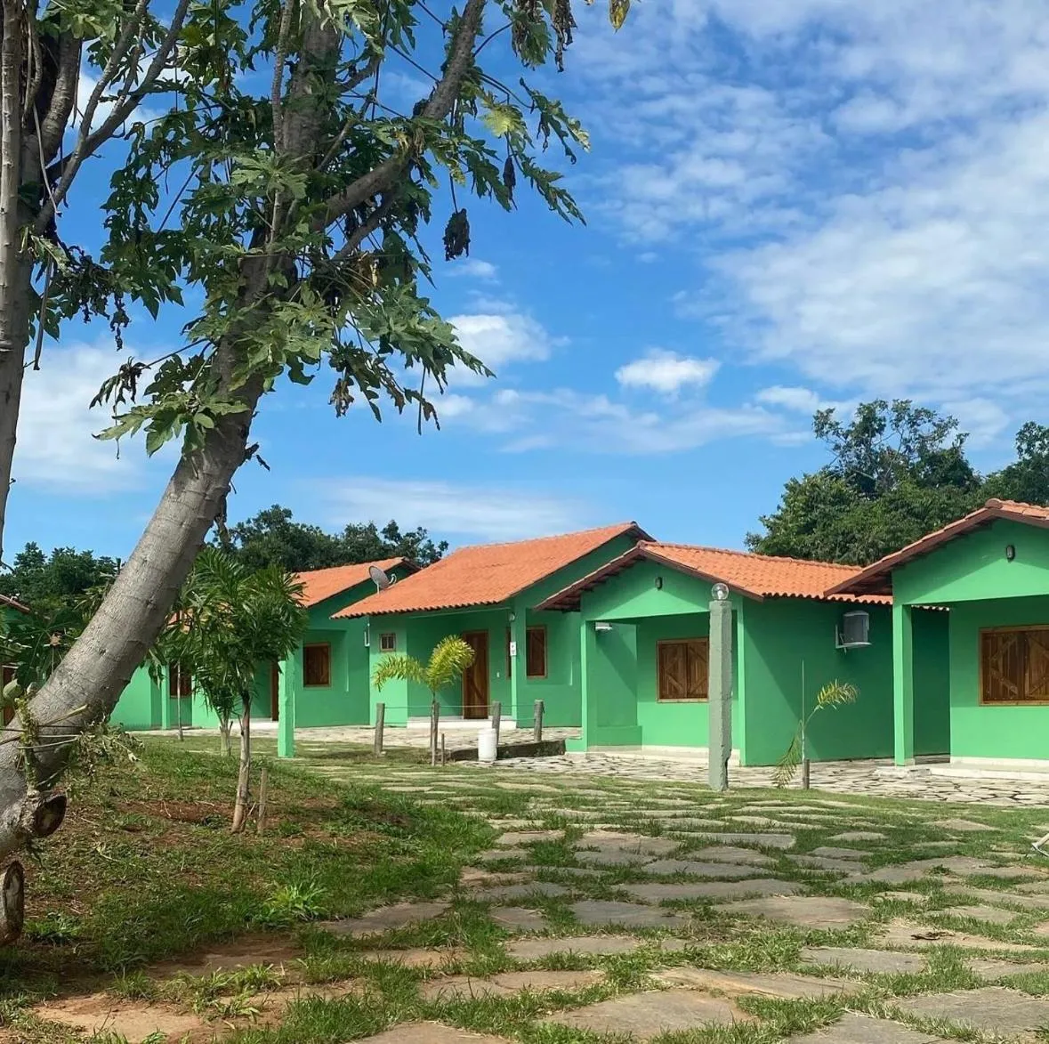 Property building in Pousada Cascata de Pedra