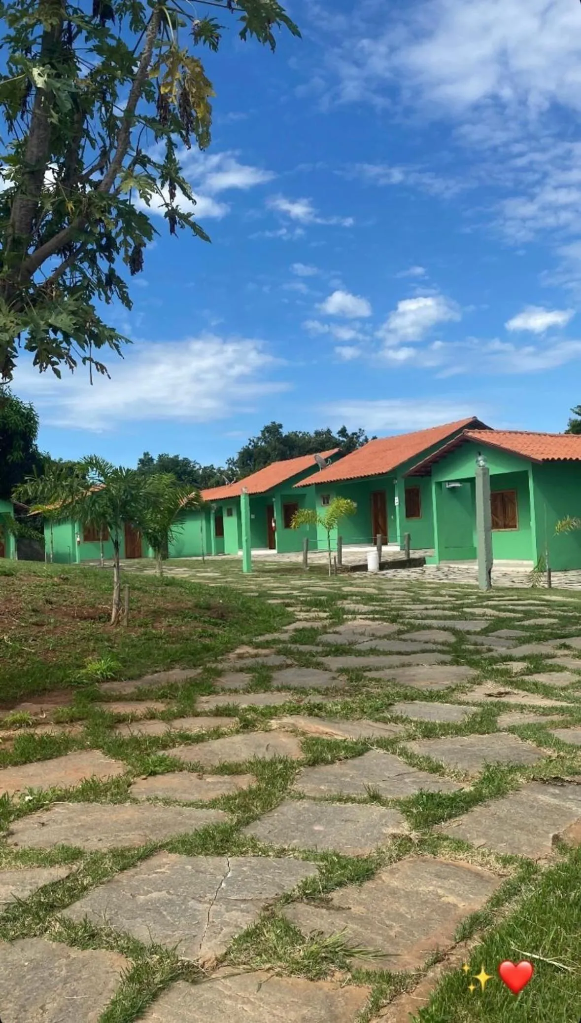 Property building in Pousada Cascata de Pedra